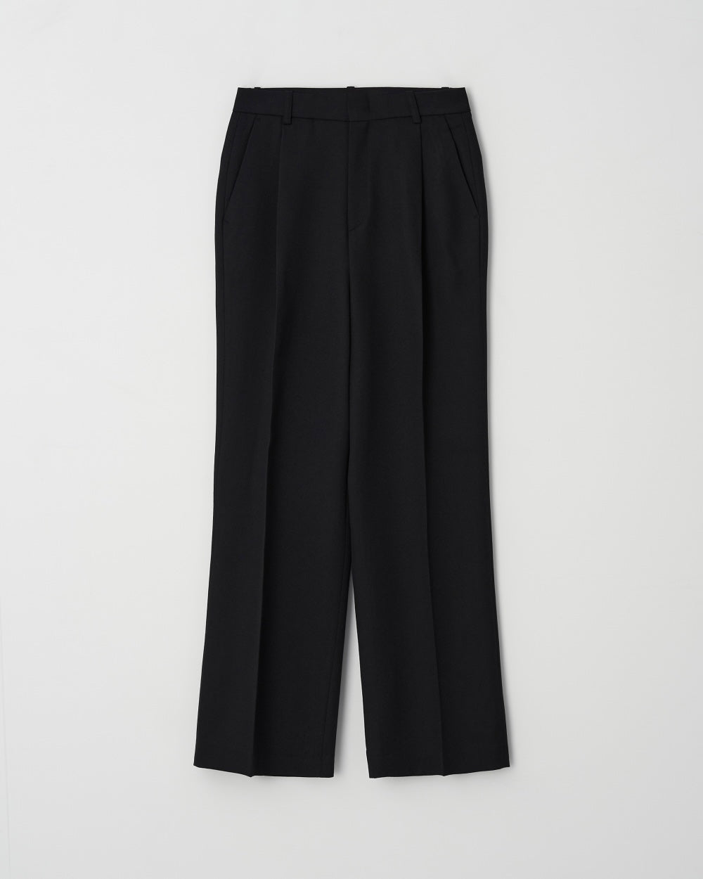 Tova Single Pintuck Trousers Onyx