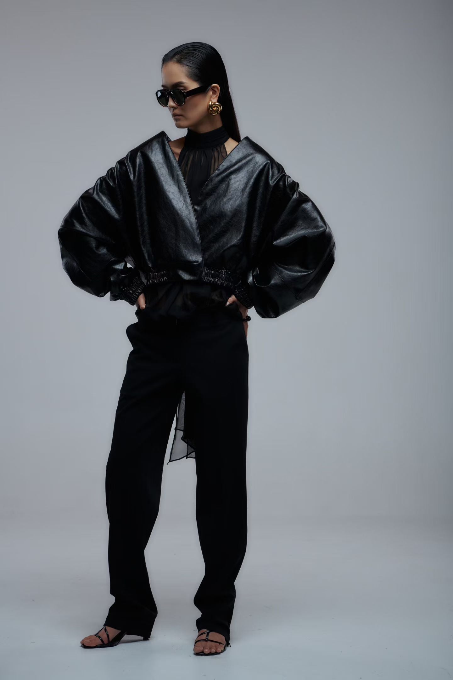 Roan Slim Trousers Onyx