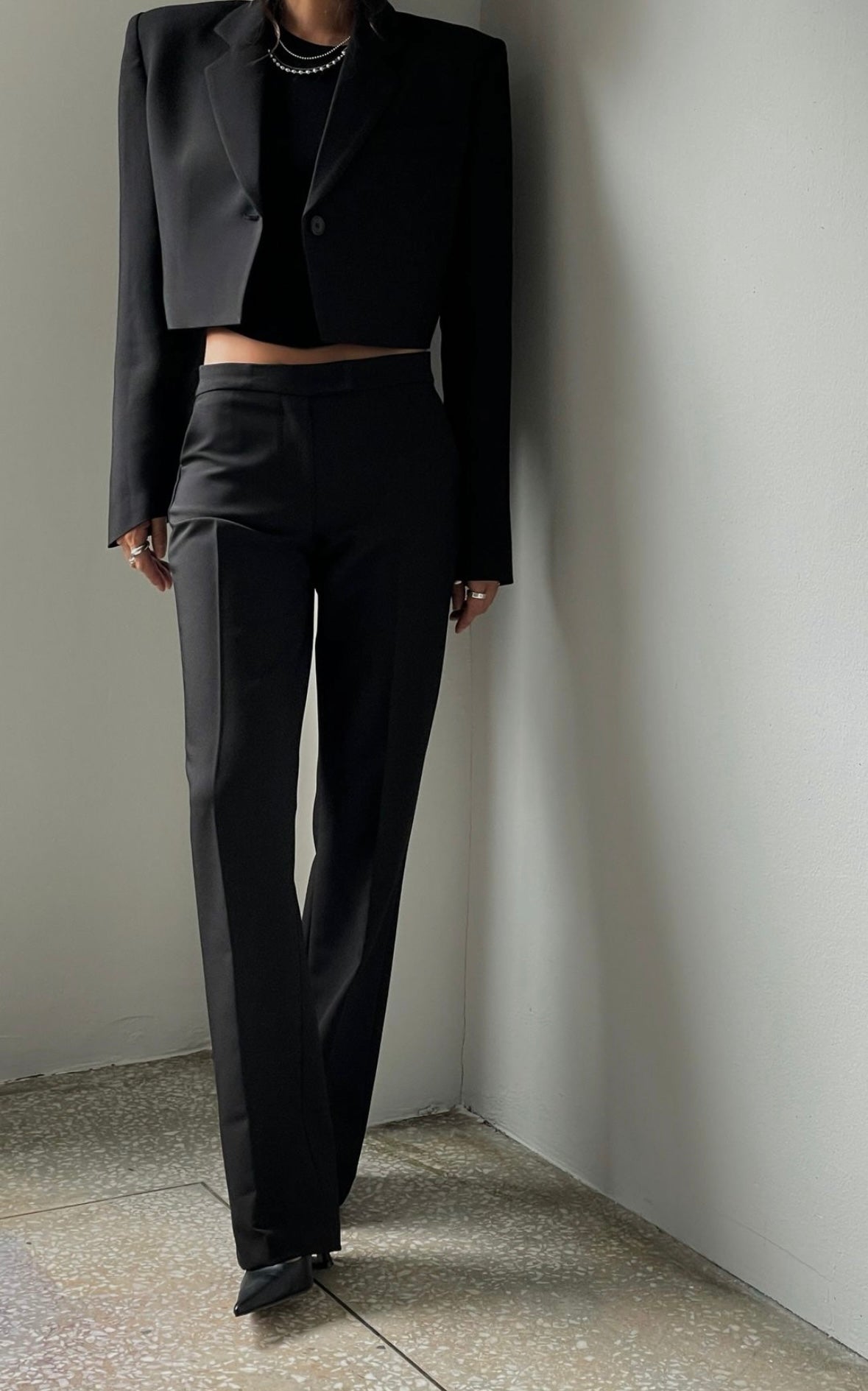 Bailie Tailored Trousers Black