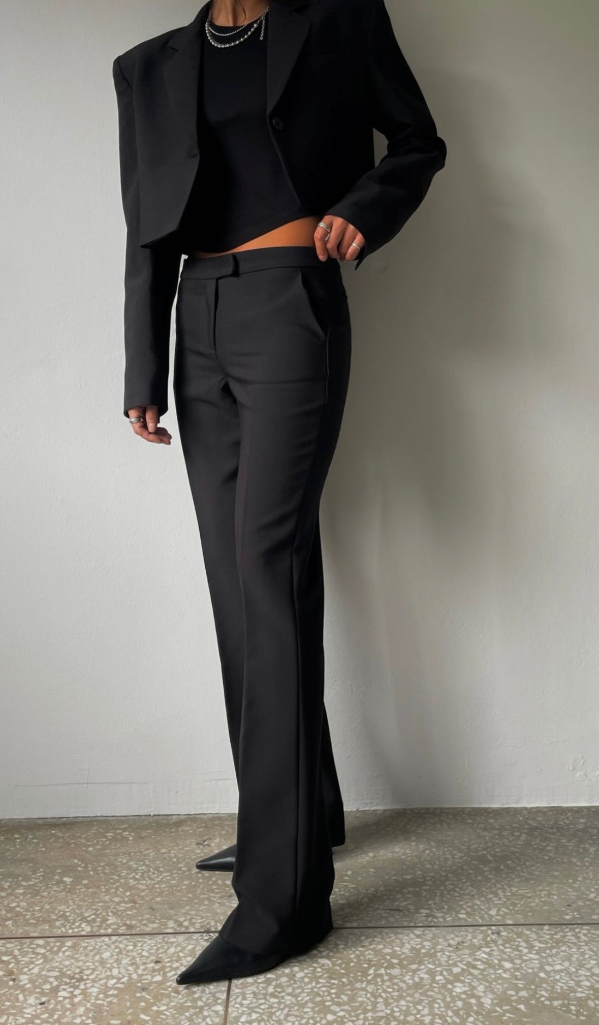 Bailie Tailored Trousers Black