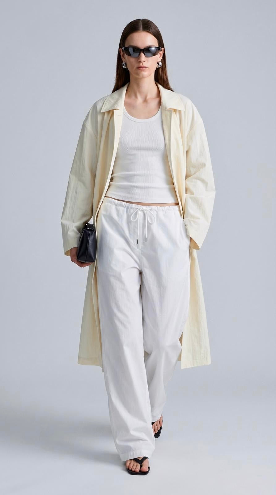 Rok Cotton Drawstring Trousers