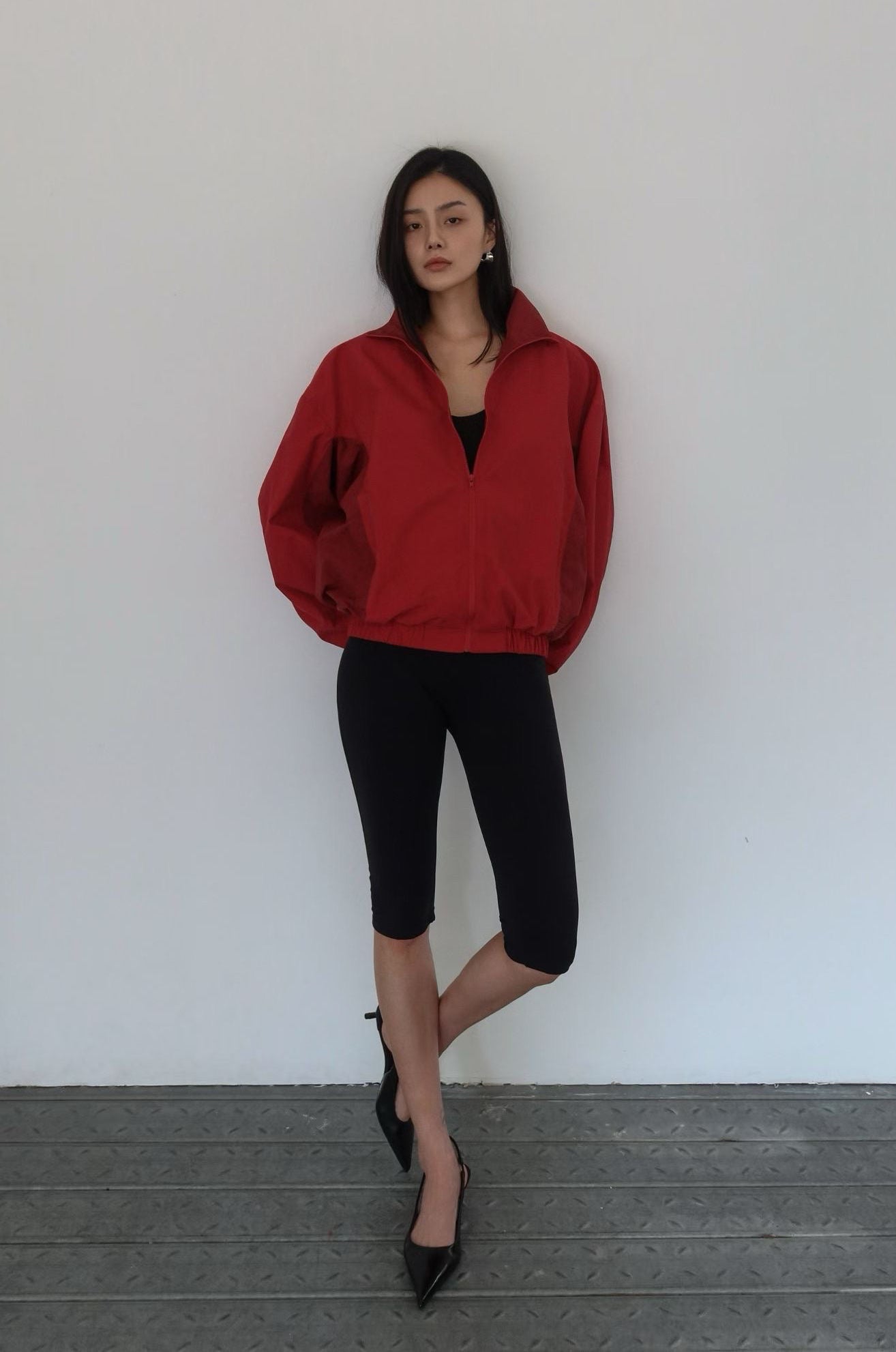 Lori Technical Windbreaker Red