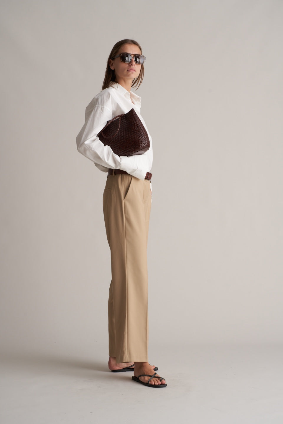 Malina Chino Trousers Beige