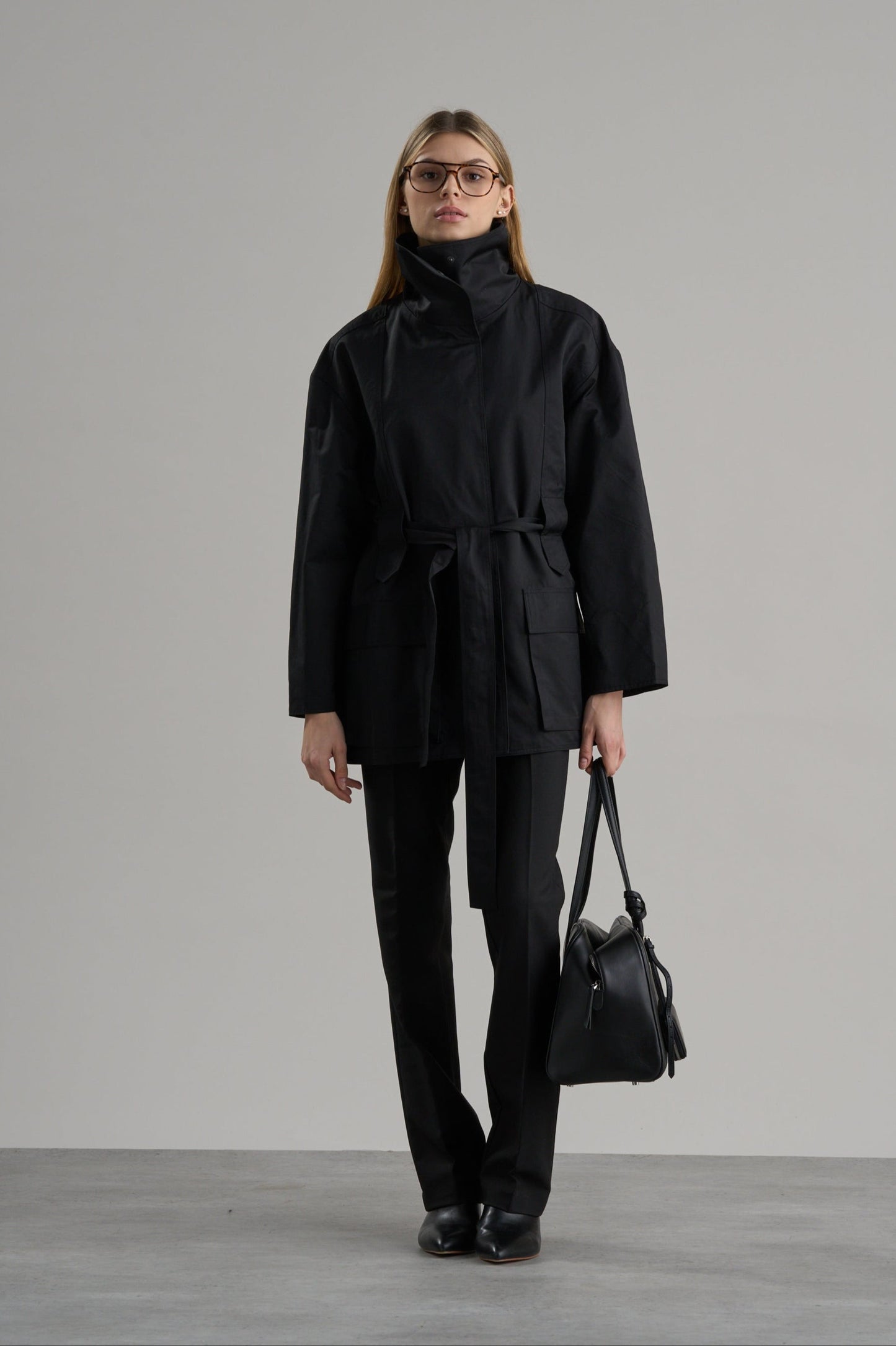 Lelu Utility Jacket Black
