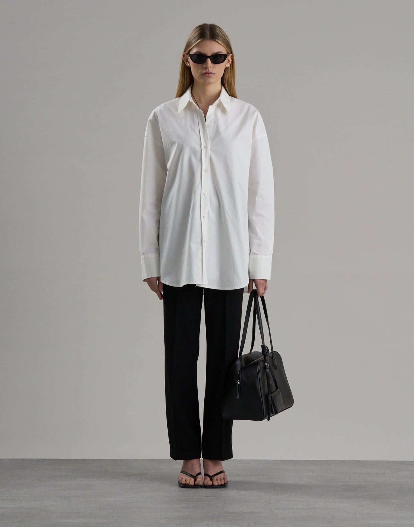 Heva Cotton Shirt White