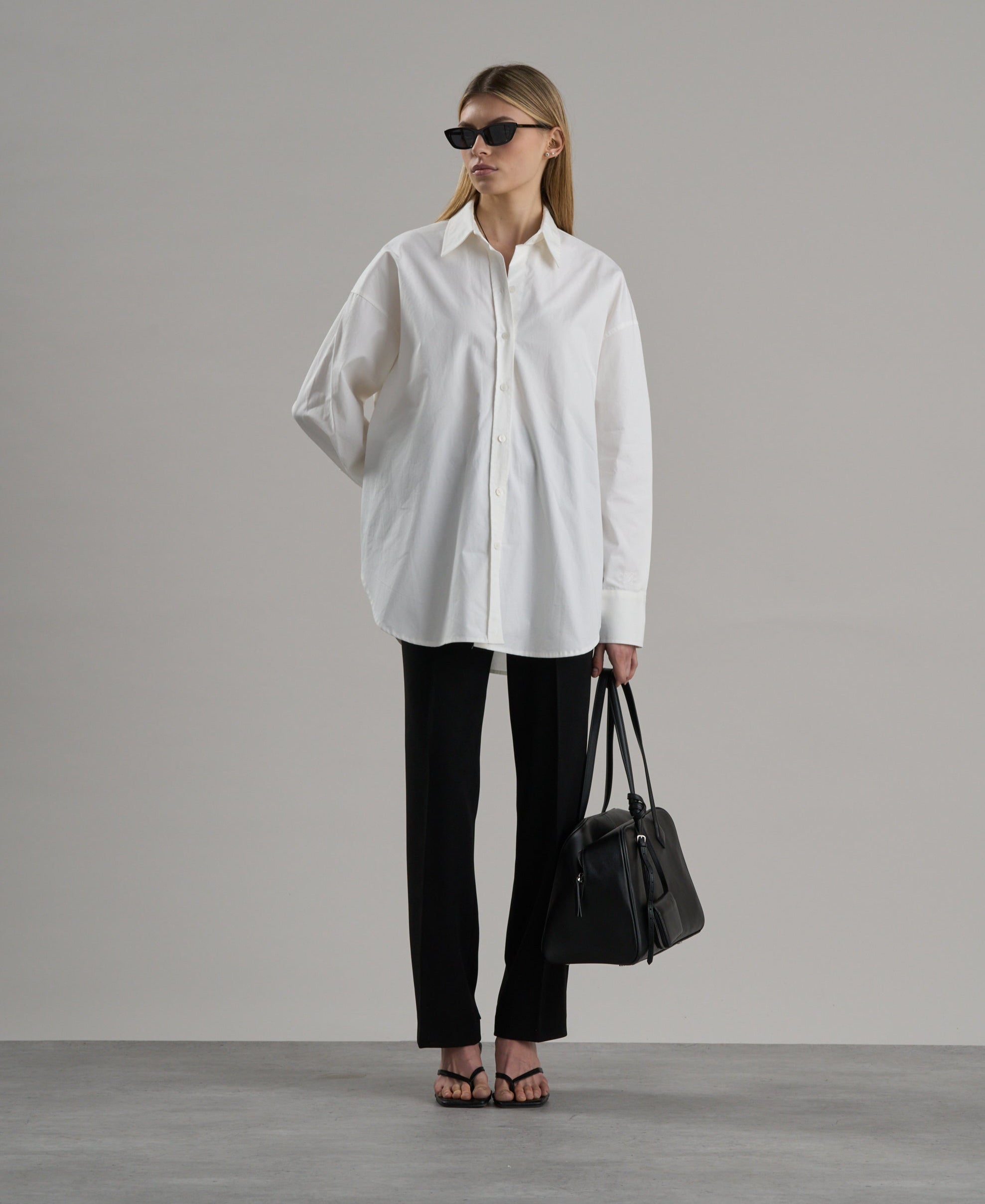 Heva Cotton Shirt White