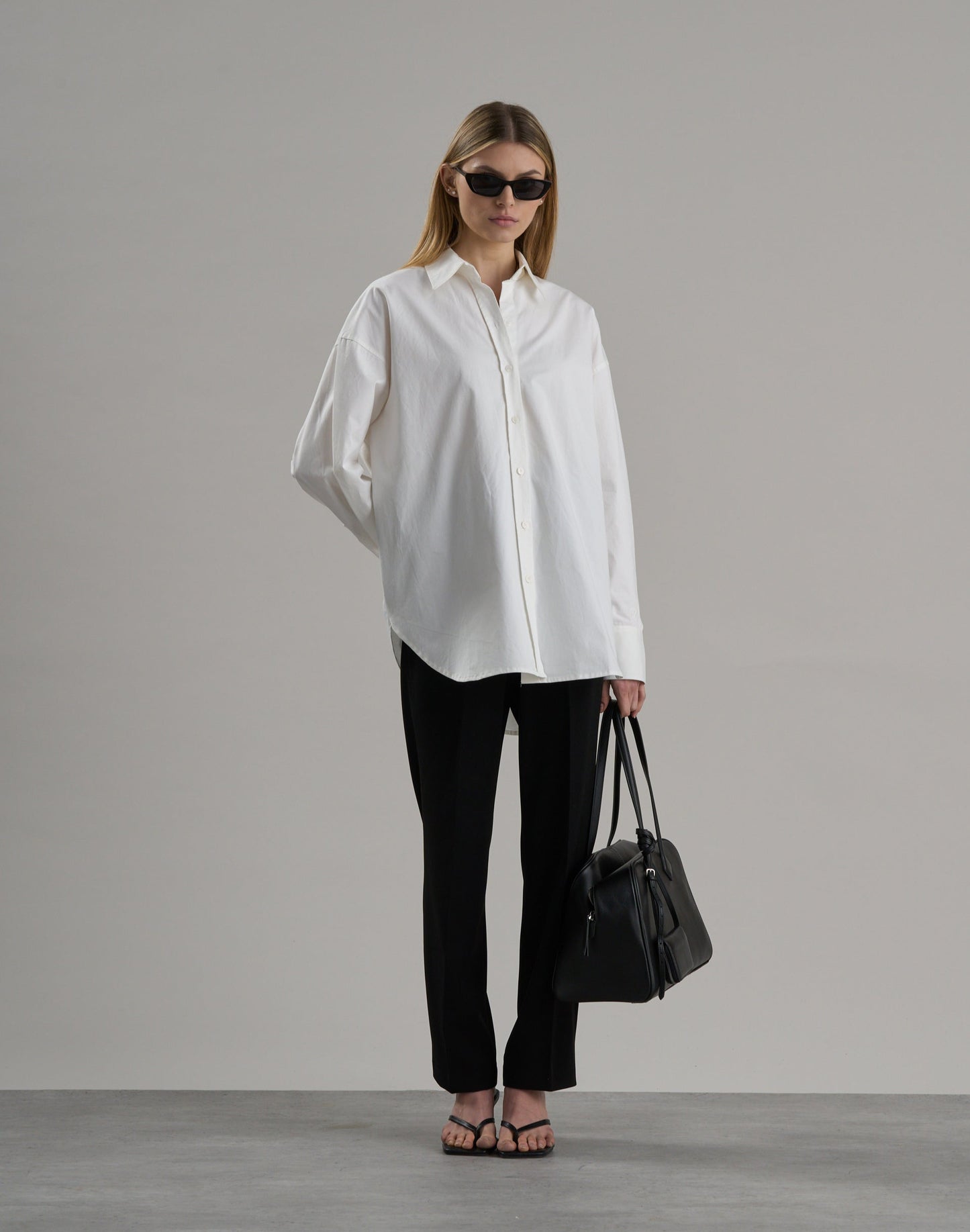 Heva Cotton Shirt White