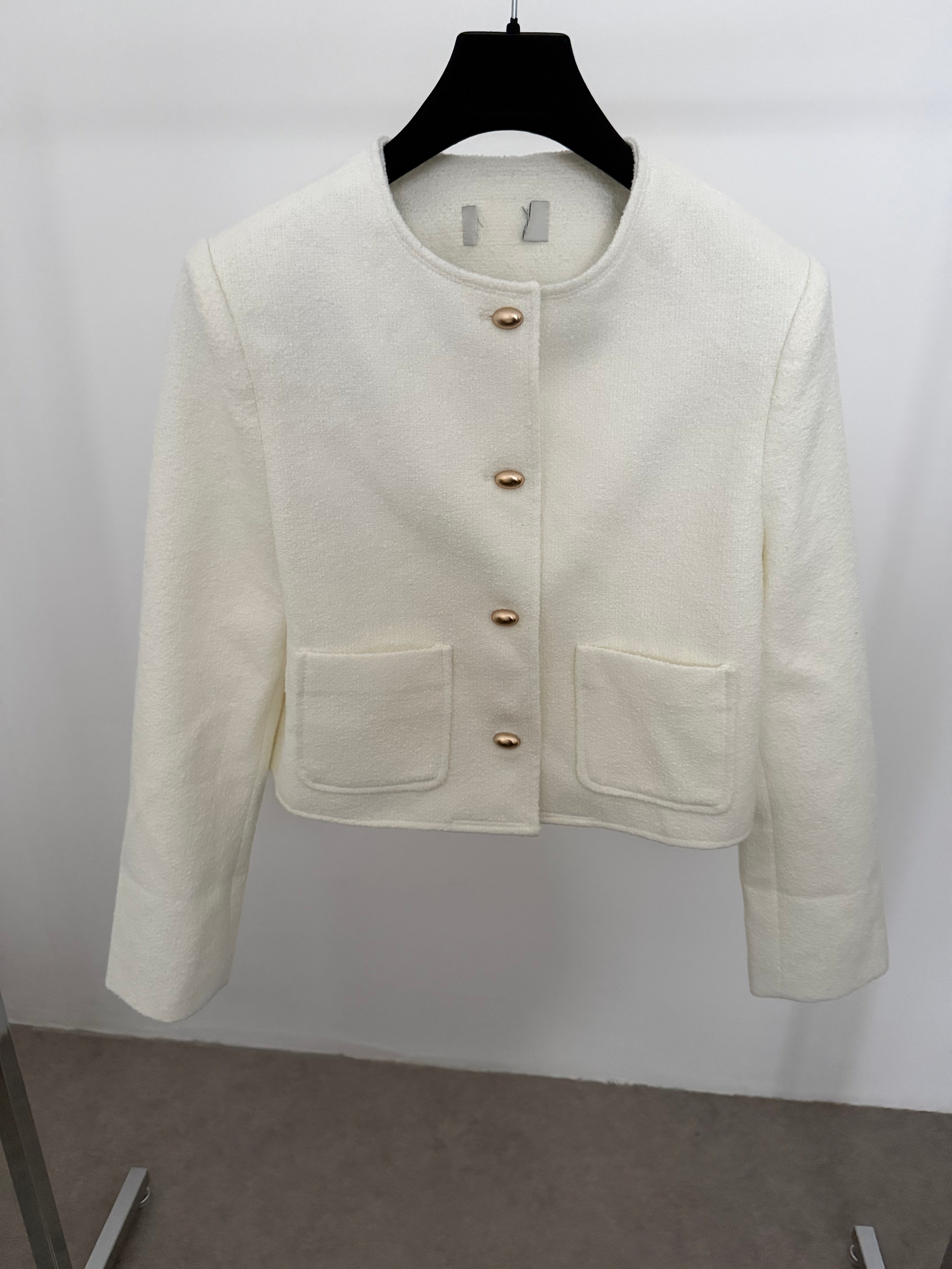 Tweed Jacket Ivory