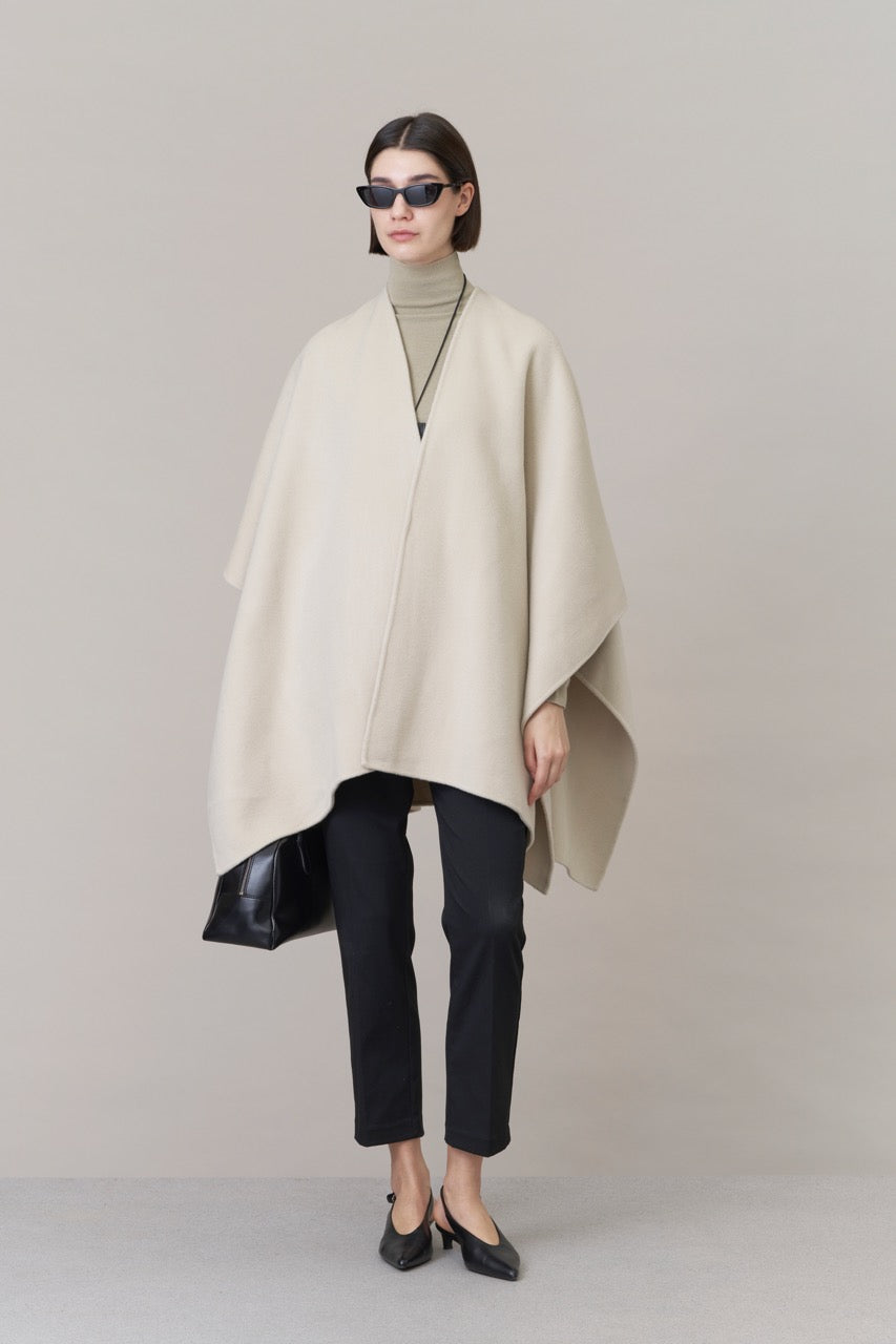Nova Doublé Cashmere Blend Cape Sable (Short)