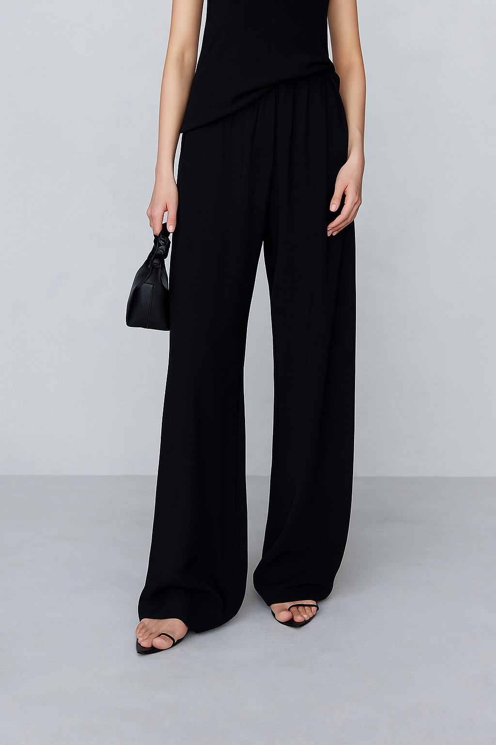 Zax All Day Crepe Pants Onyx