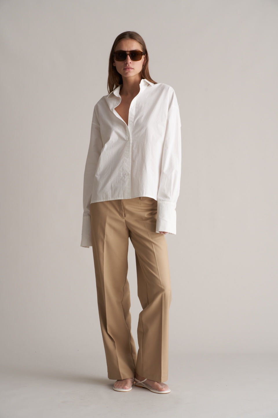 Malina Chino Trousers Beige