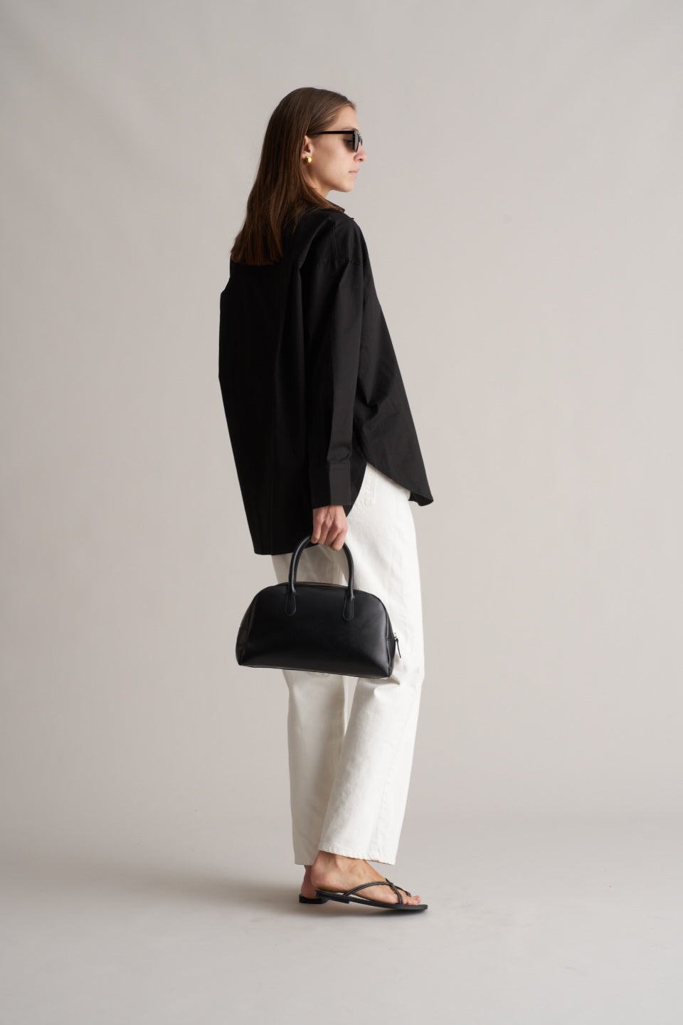 Heva Cotton Shirt Black