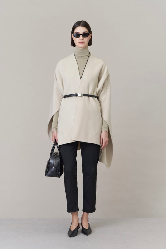 Nova Doublé Cashmere Blend Cape Sable (Short)