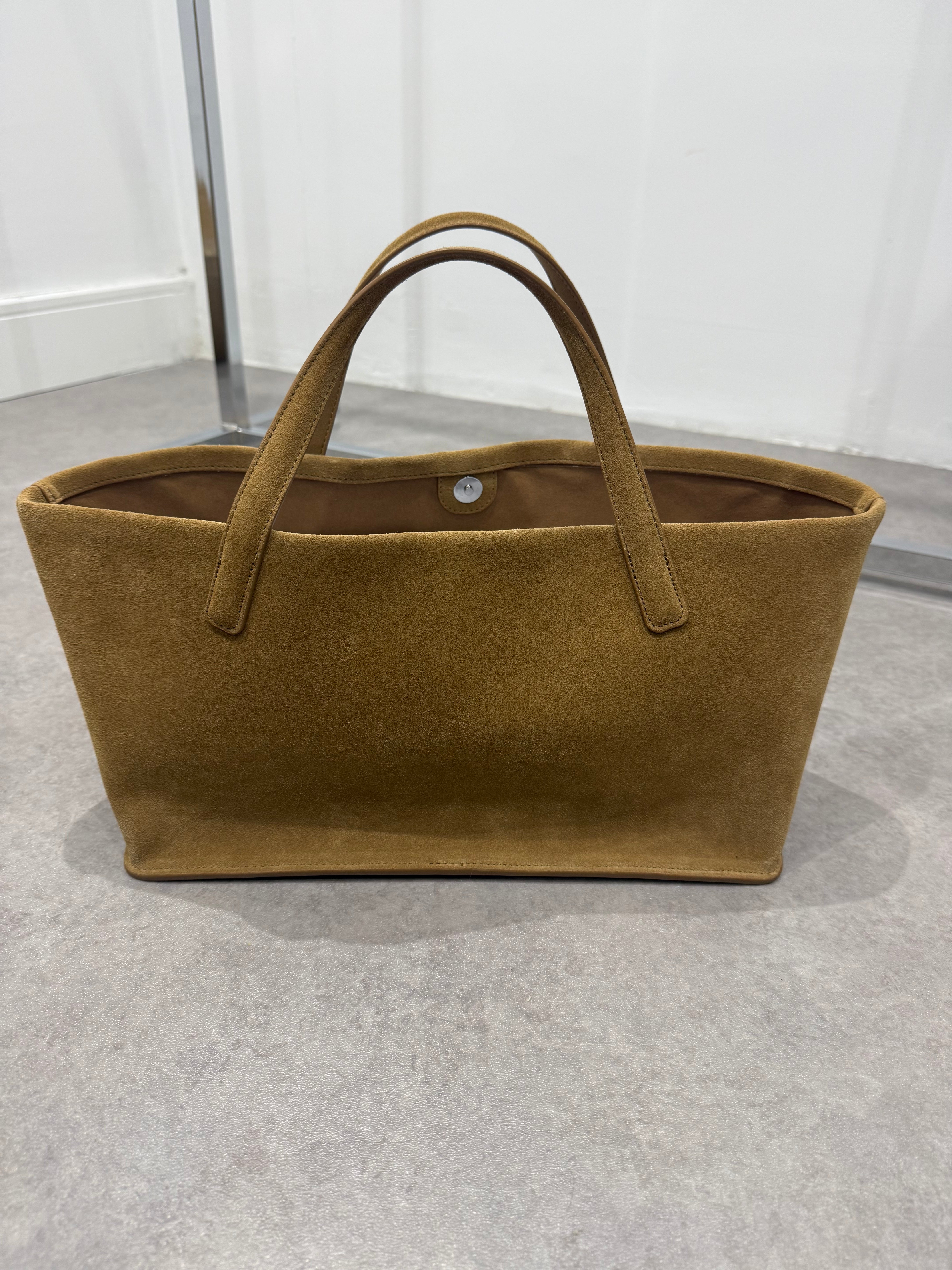 Leather Suede Bag Camel