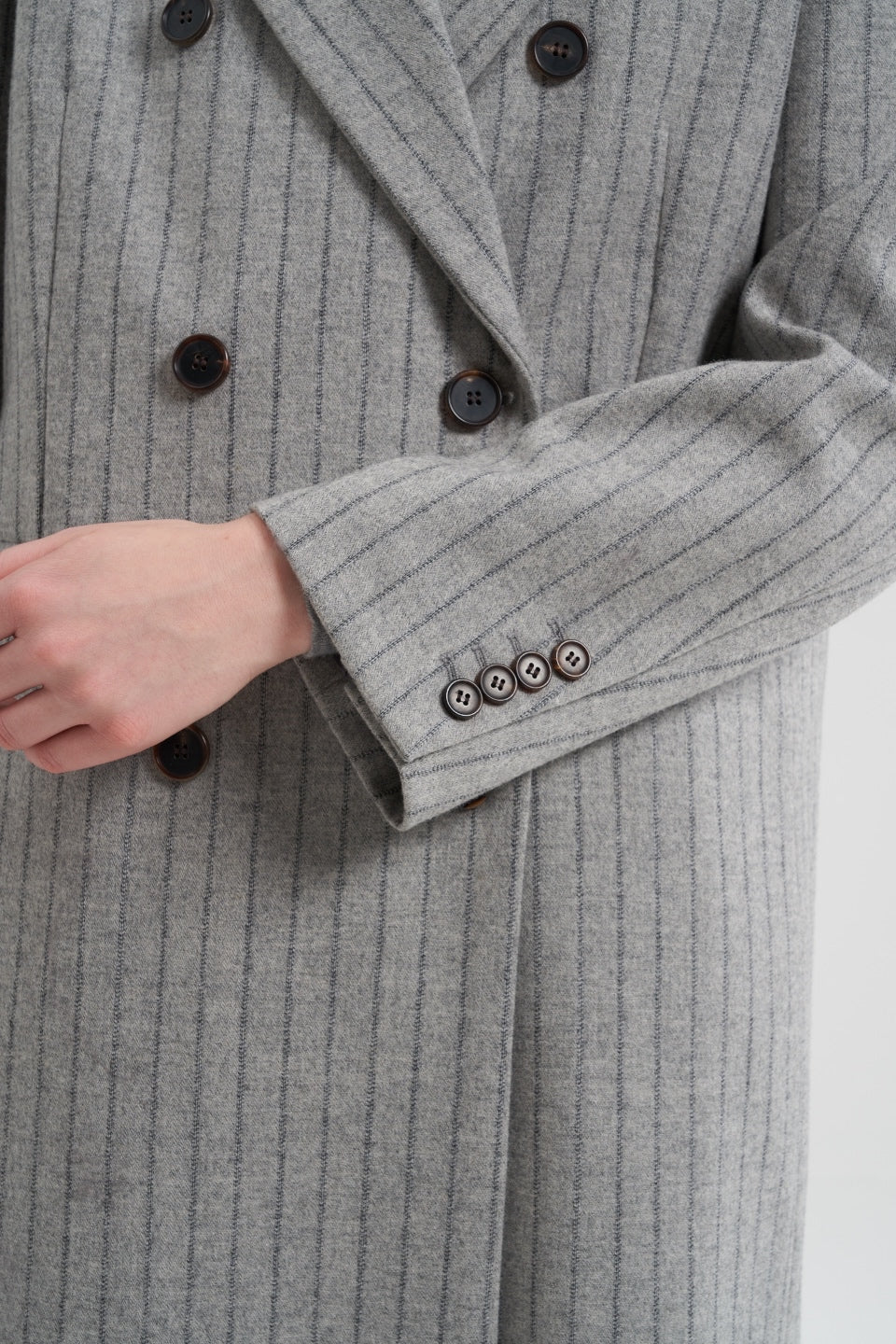 Gal Longline Wool Overcoat