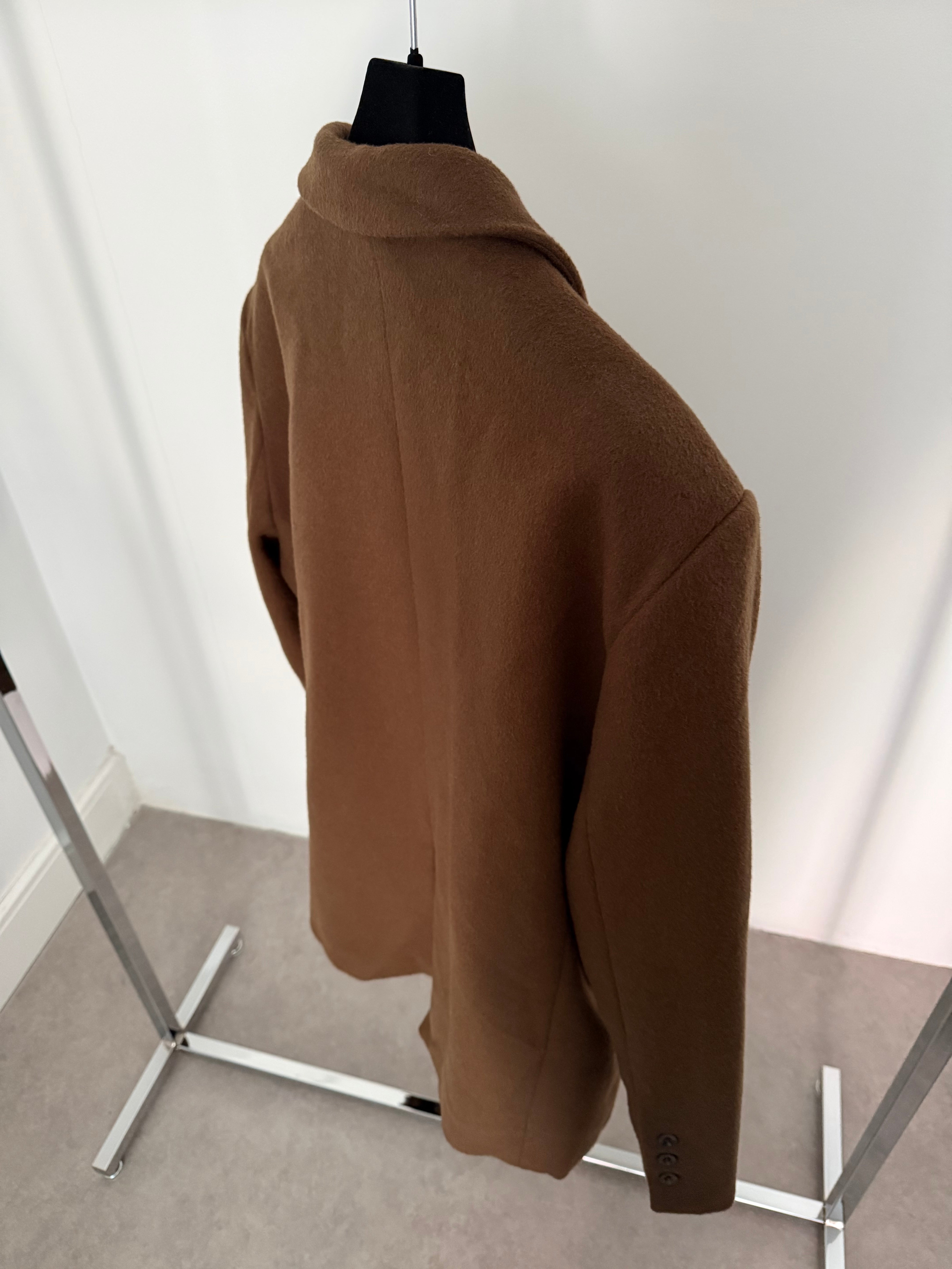 Wool Blazer Cognac