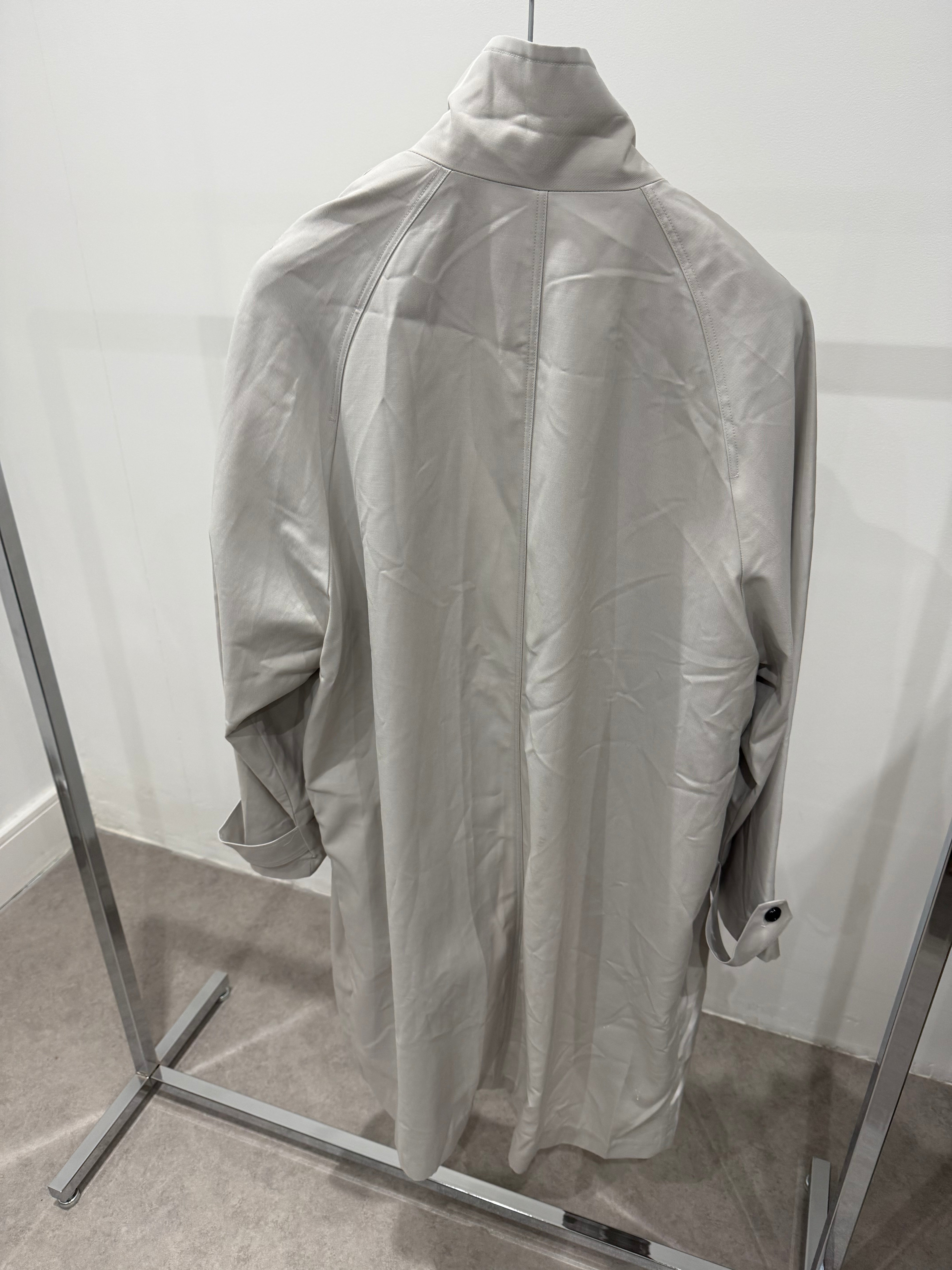 Funnel Trench Coat Dove