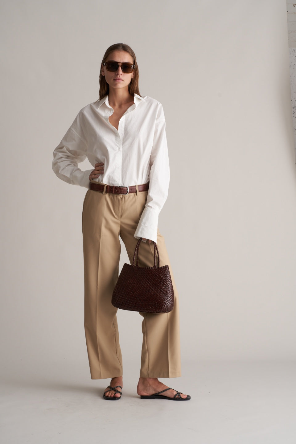 Malina Chino Trousers Beige