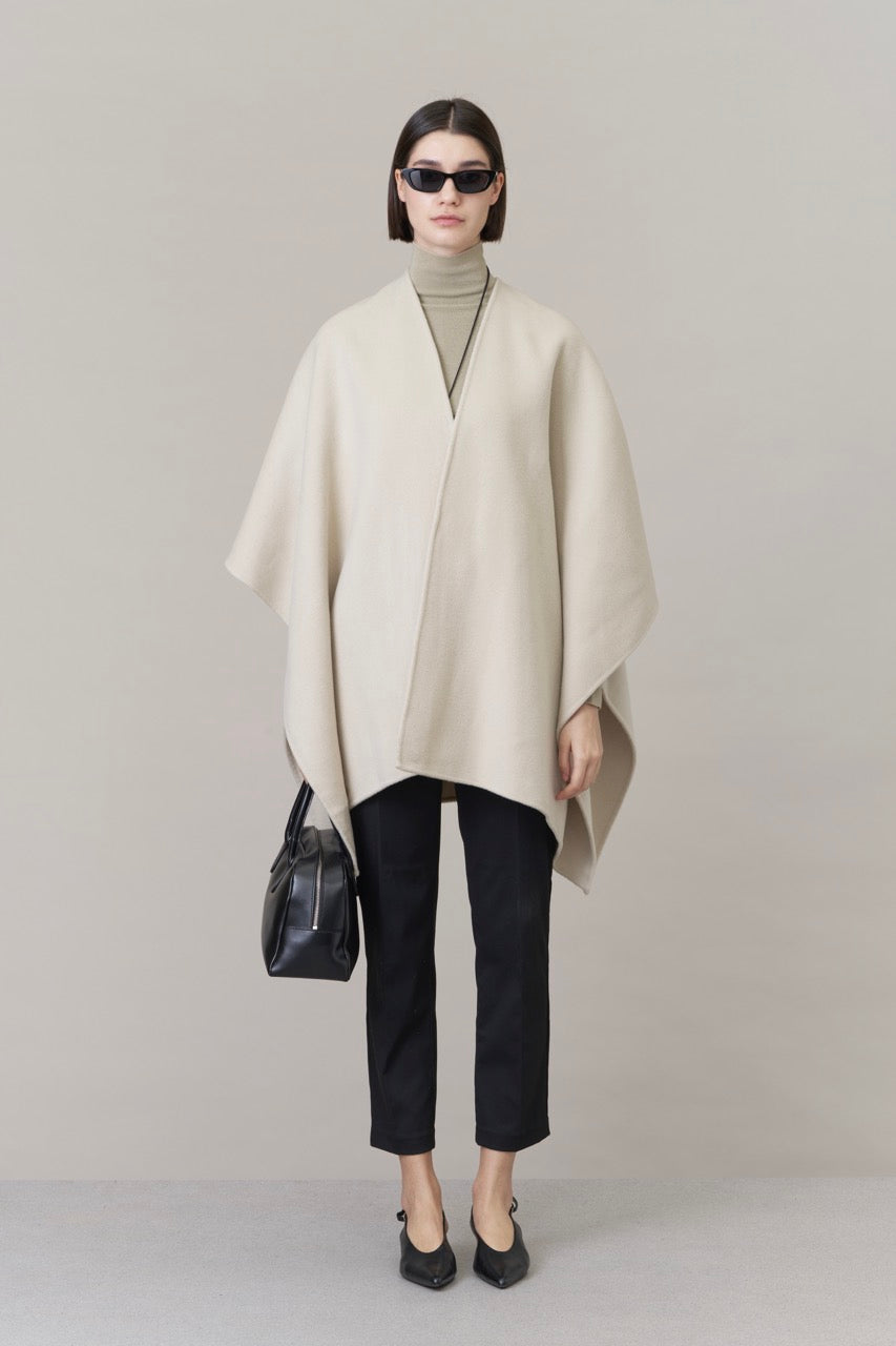 Nova Doublé Cashmere Blend Cape Sable (Short)