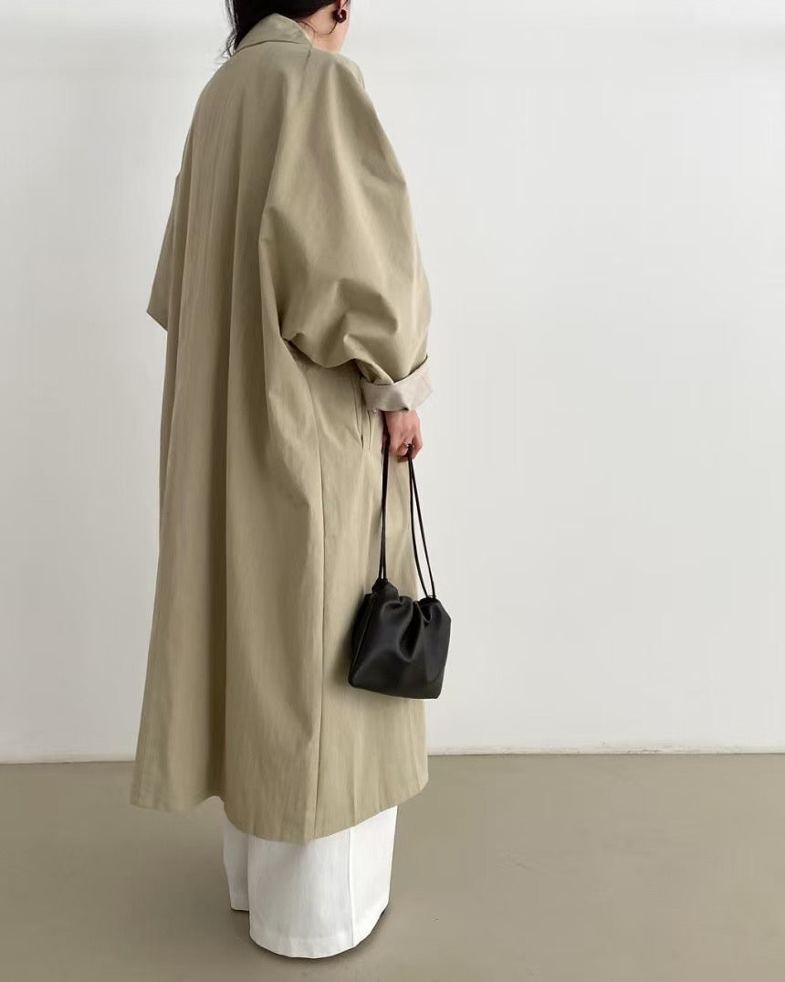 Tay Lightweight Mac Coat Beige