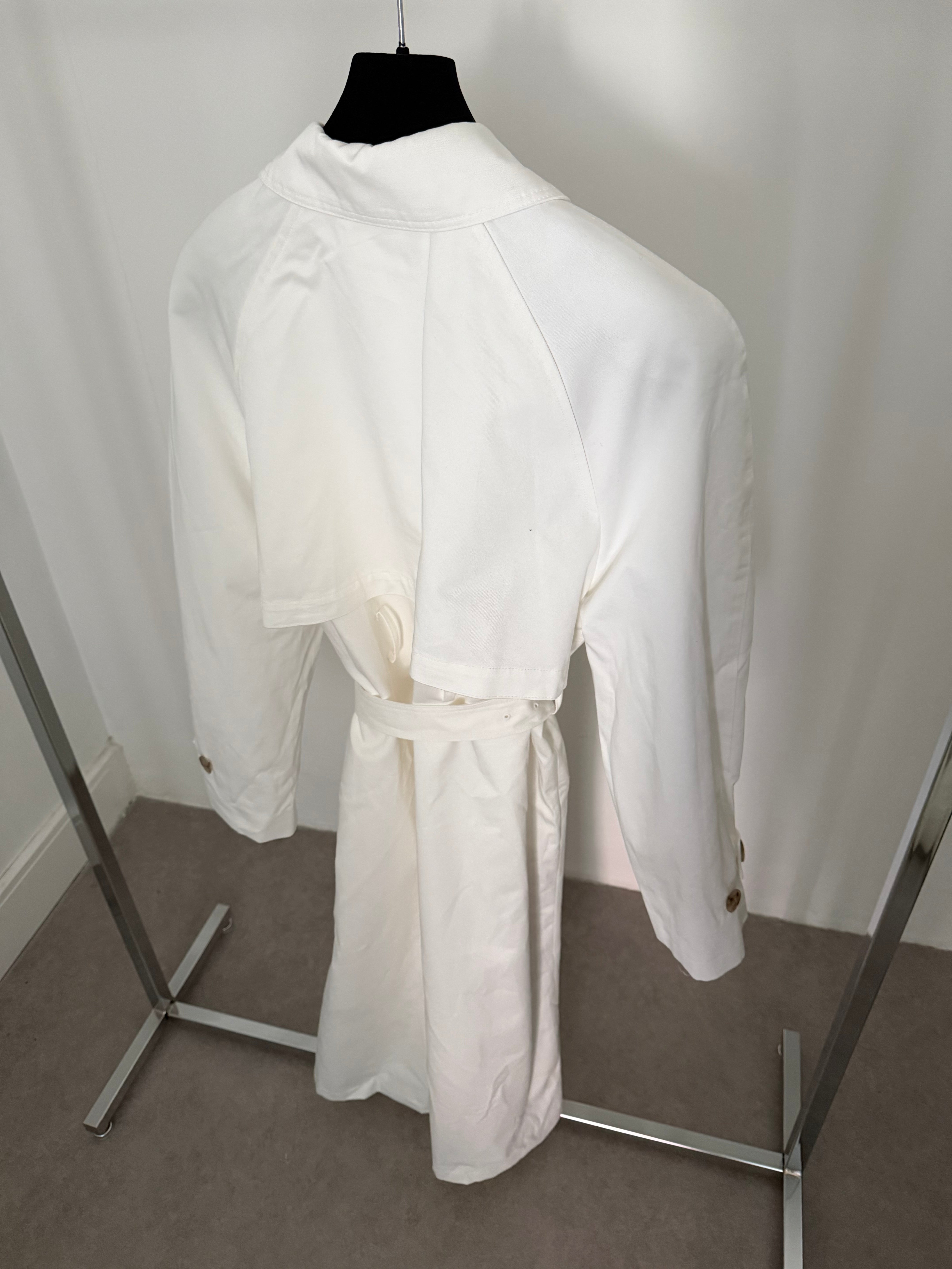 Trench Coat White