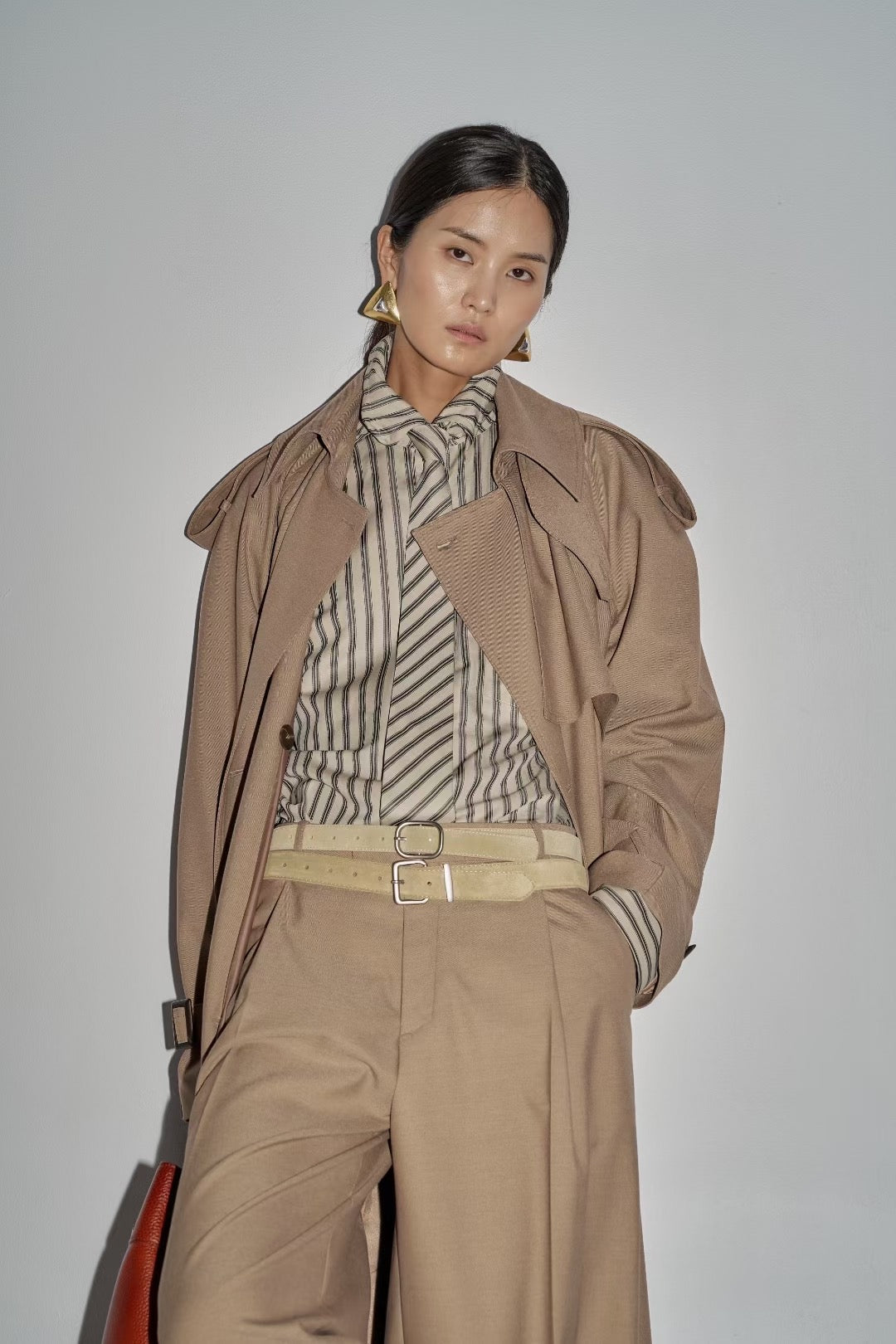 Jose Trench Coat Wheat