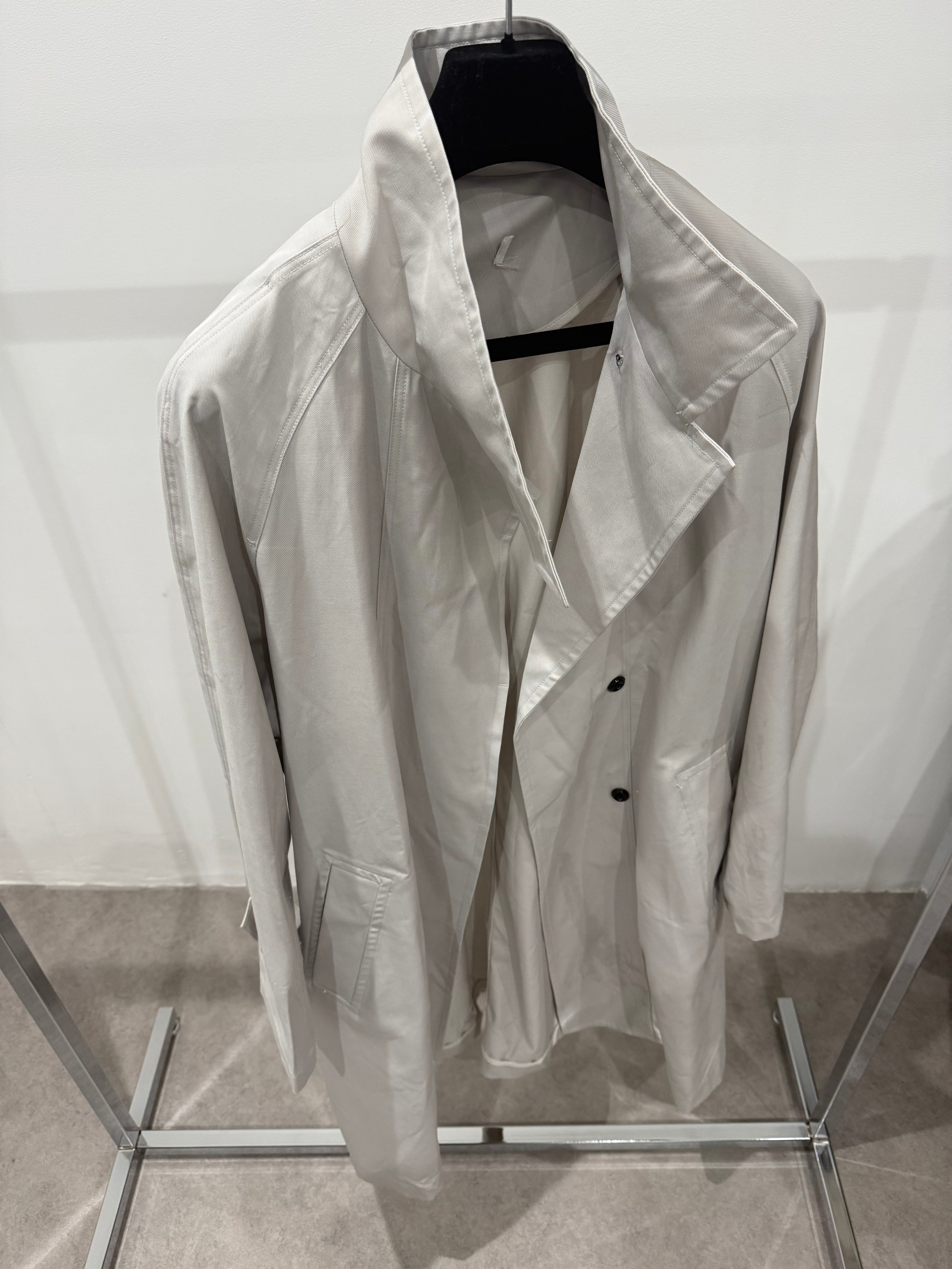Funnel Trench Coat Dove