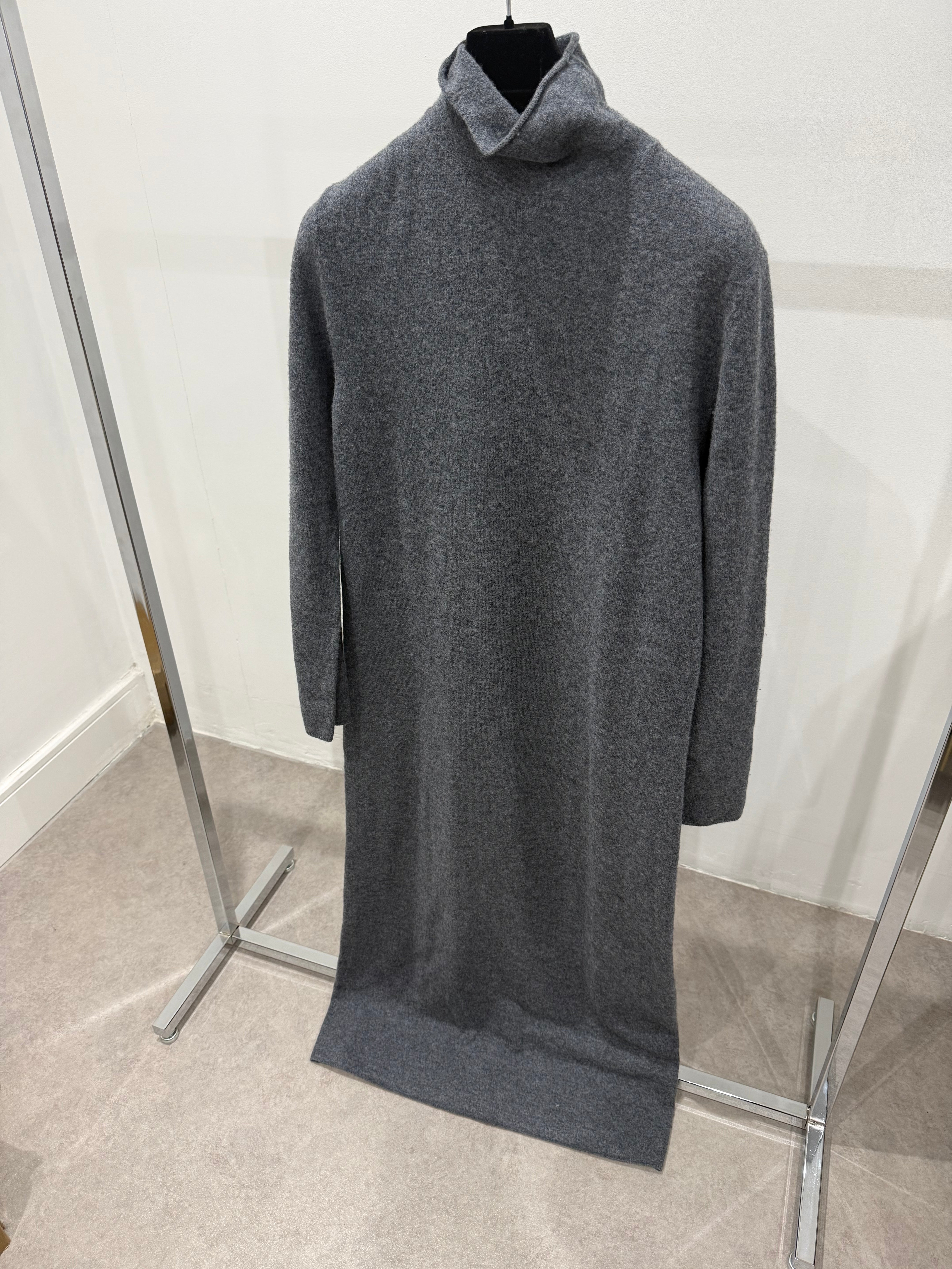 Wool Dress Grey
