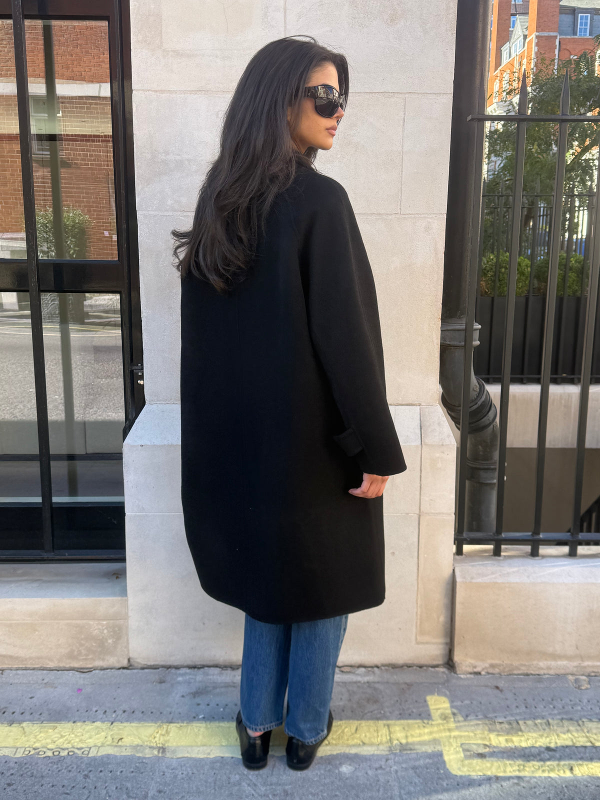 Marais Wool Car Coat Onyx