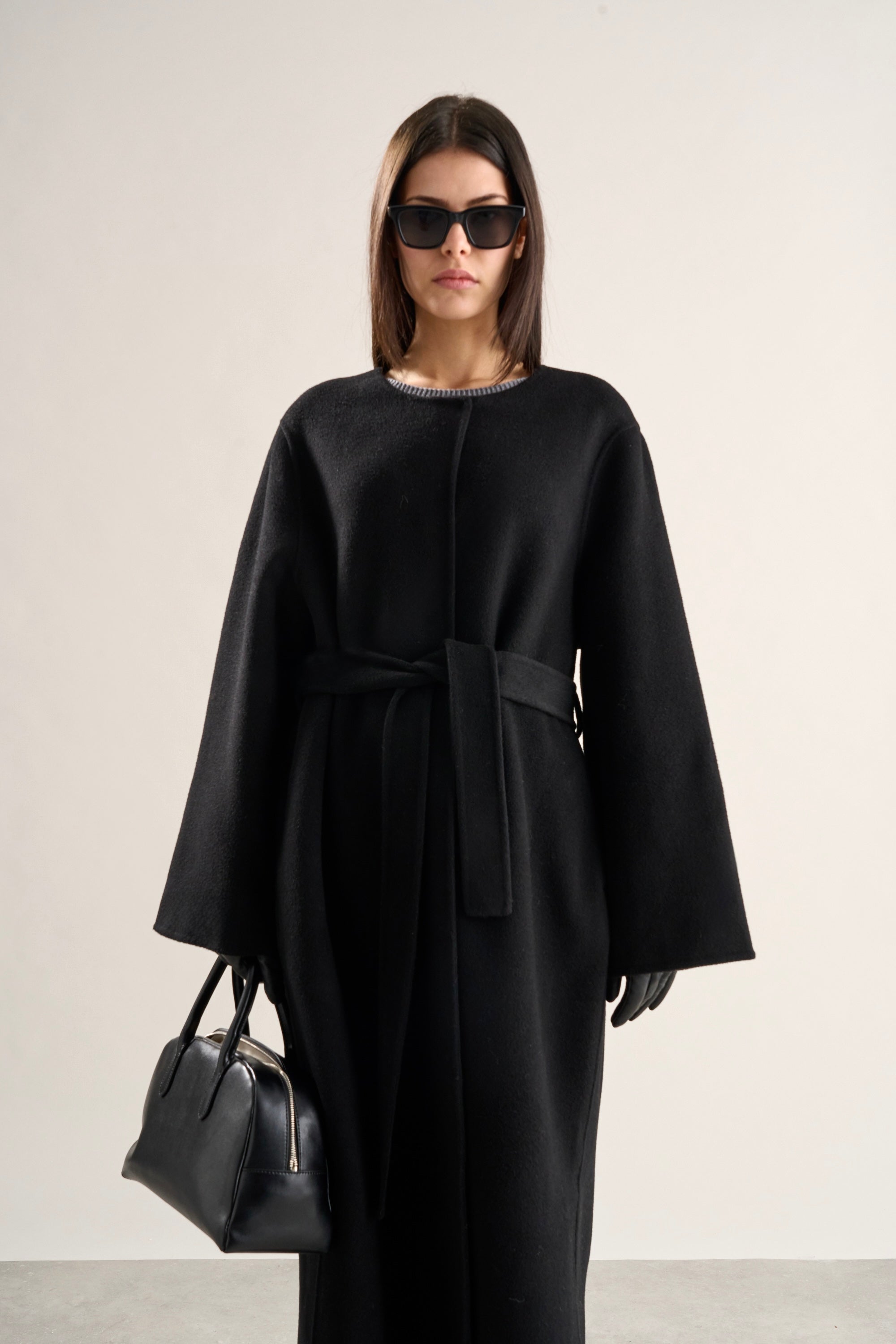 Kendra Doublé Coat Onyx