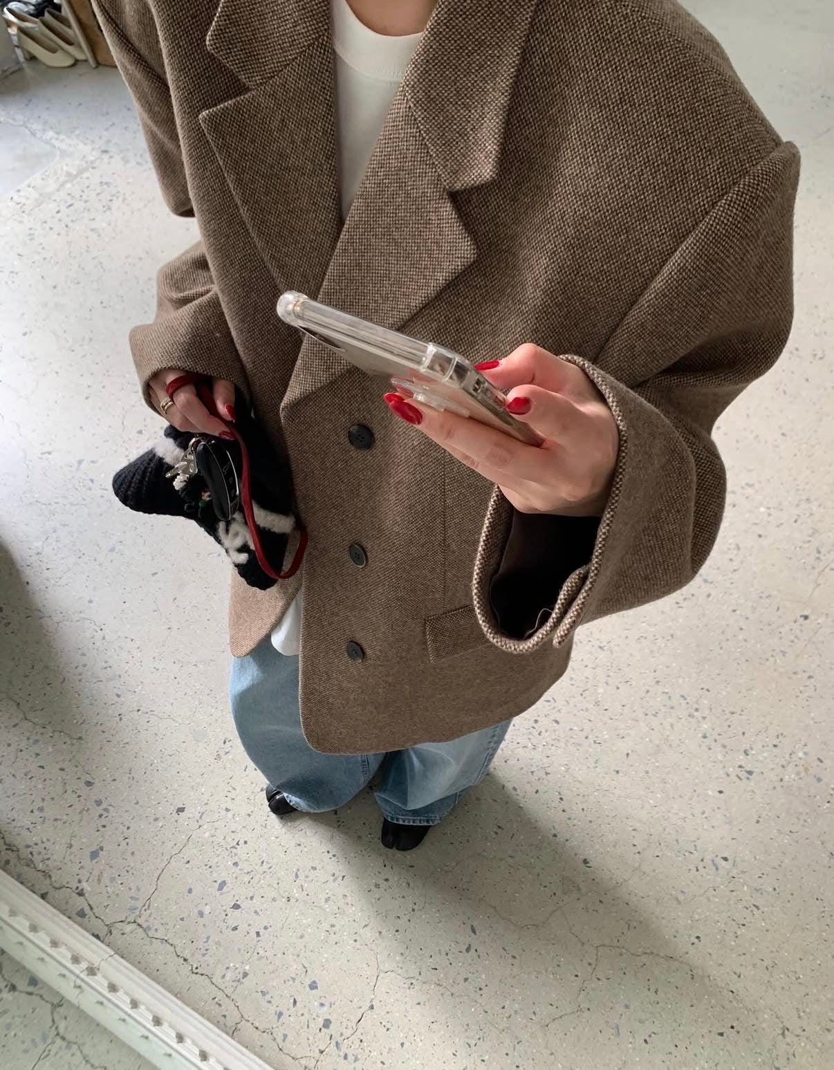 Hilde Wool Tweed Blazer