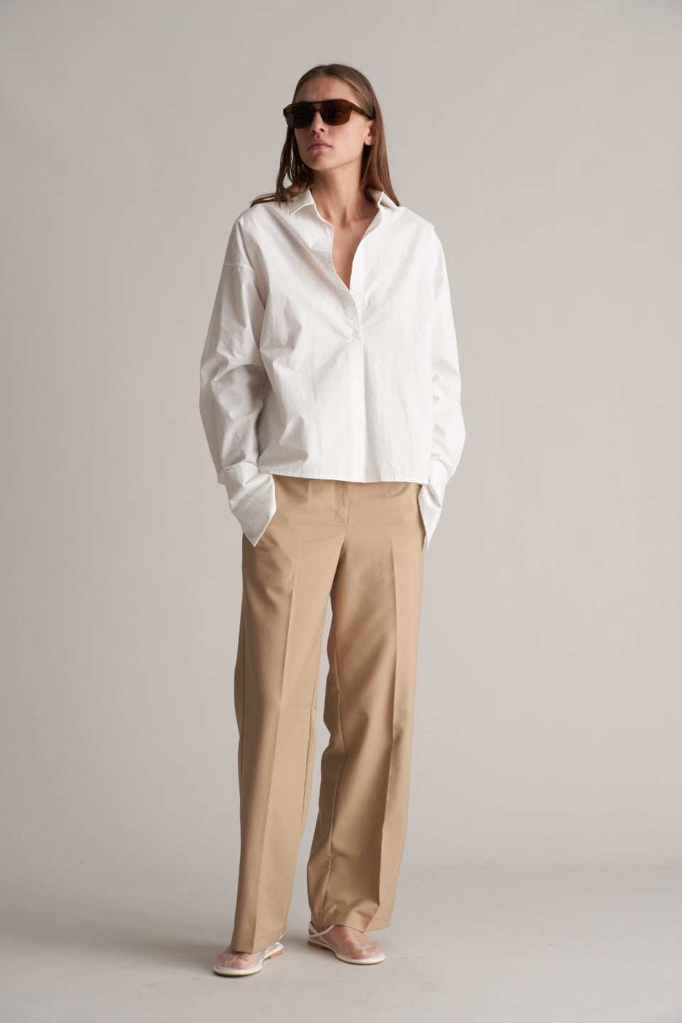 Malina Chino Trousers Beige