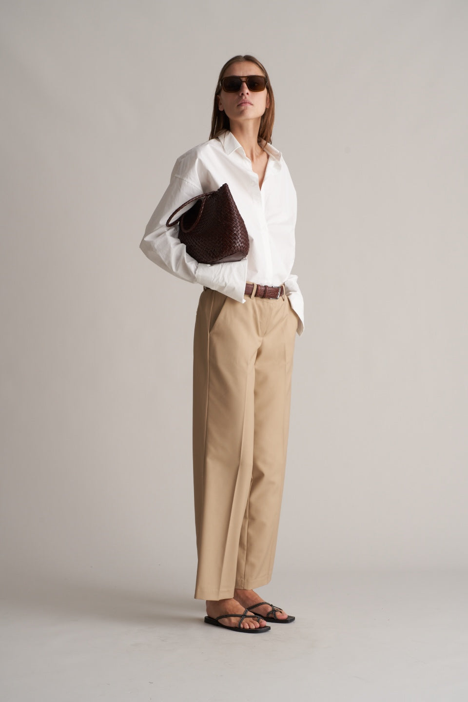 Malina Chino Trousers Beige