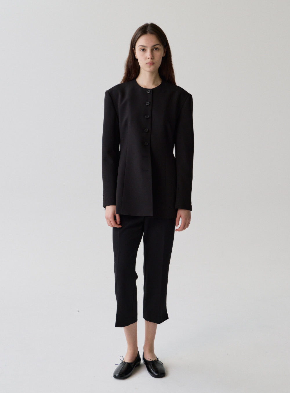 Essential Capri Trousers Onyx