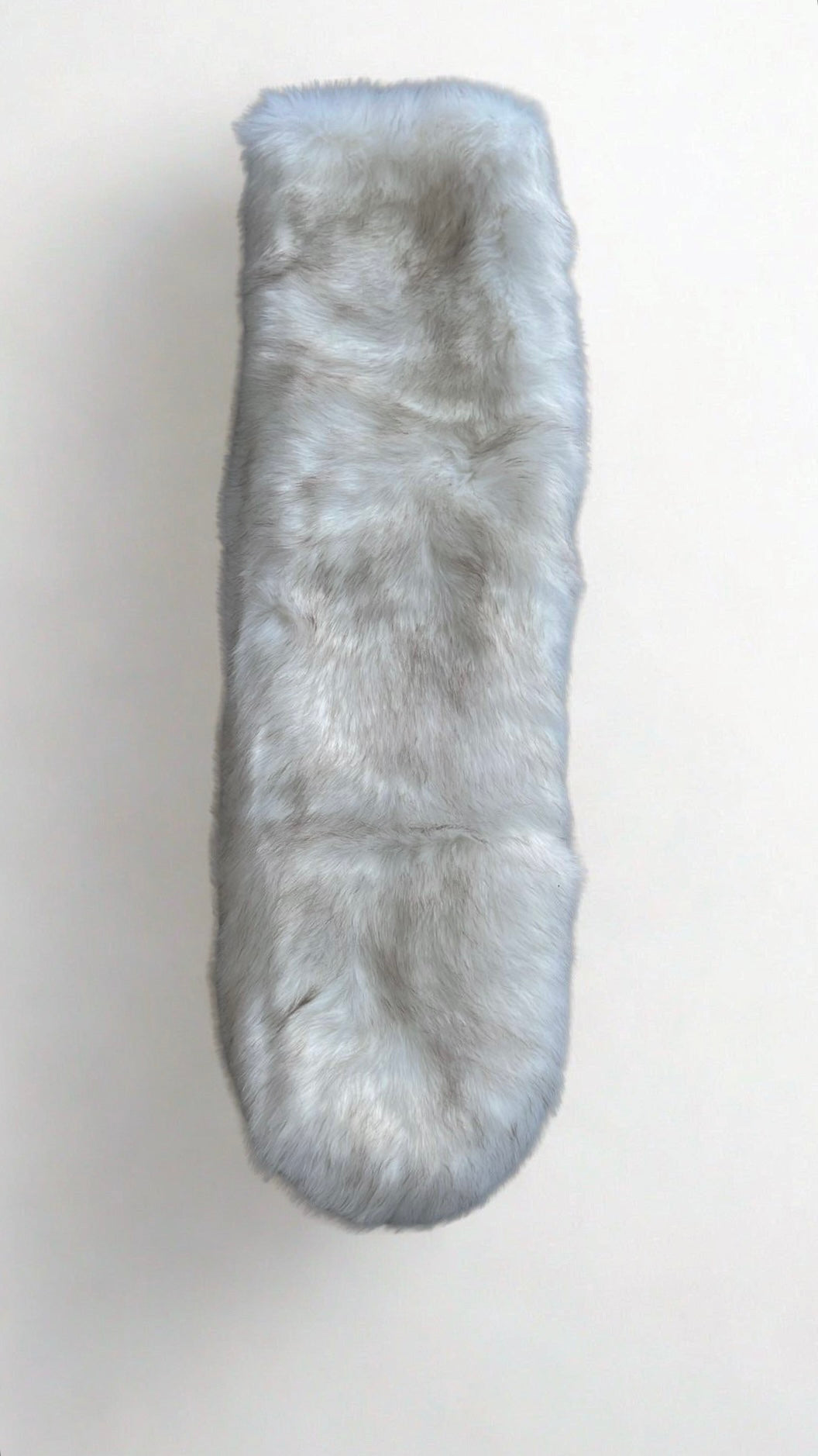 Faux Fur Scarf Ivory