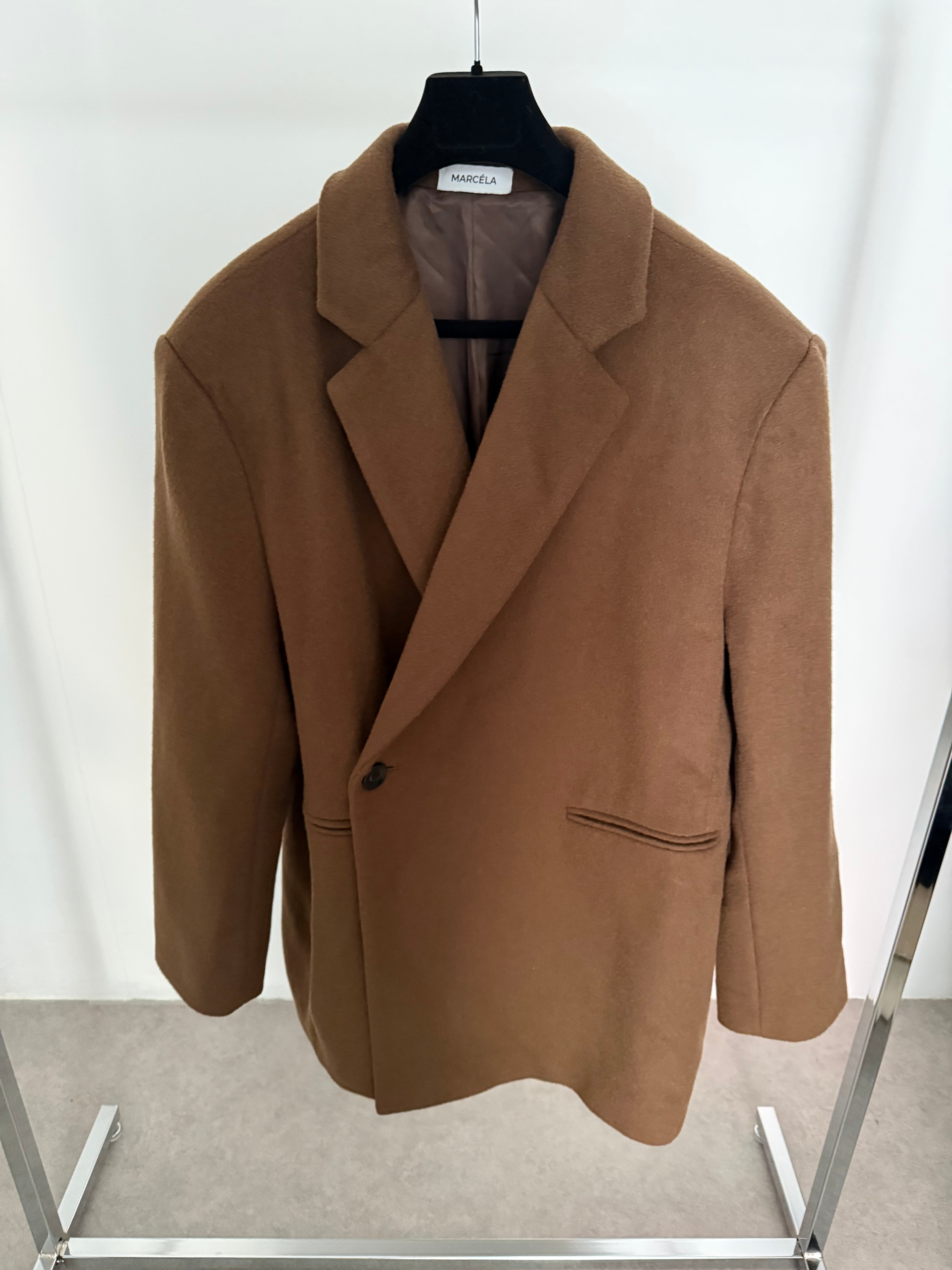Wool Blazer Cognac