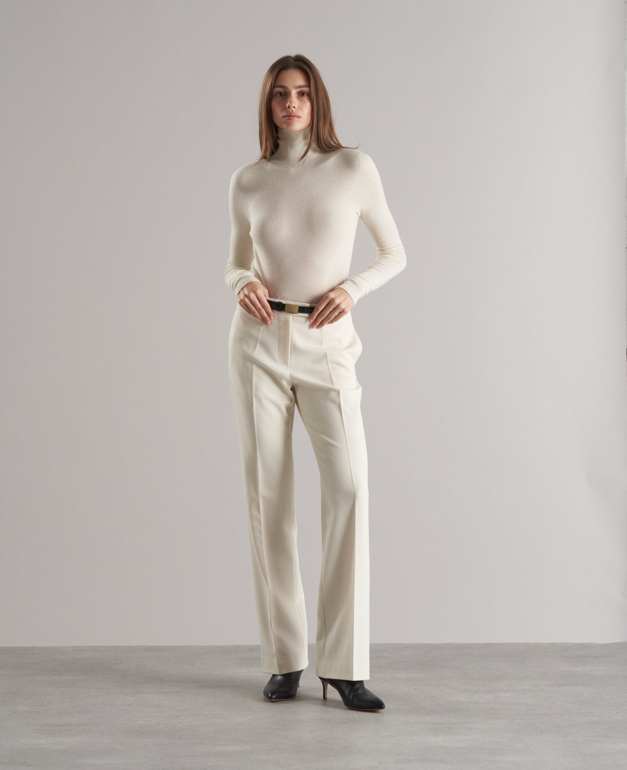 Bailie Tailored Trousers Ivory