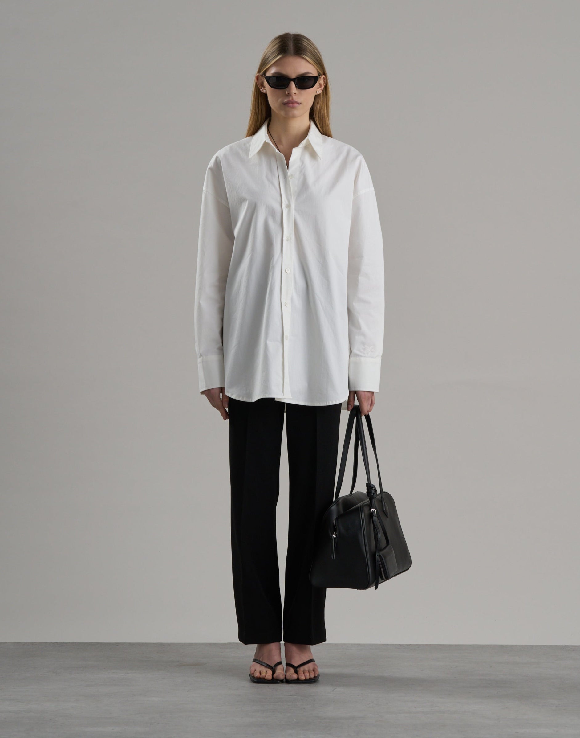 Heva Cotton Shirt White