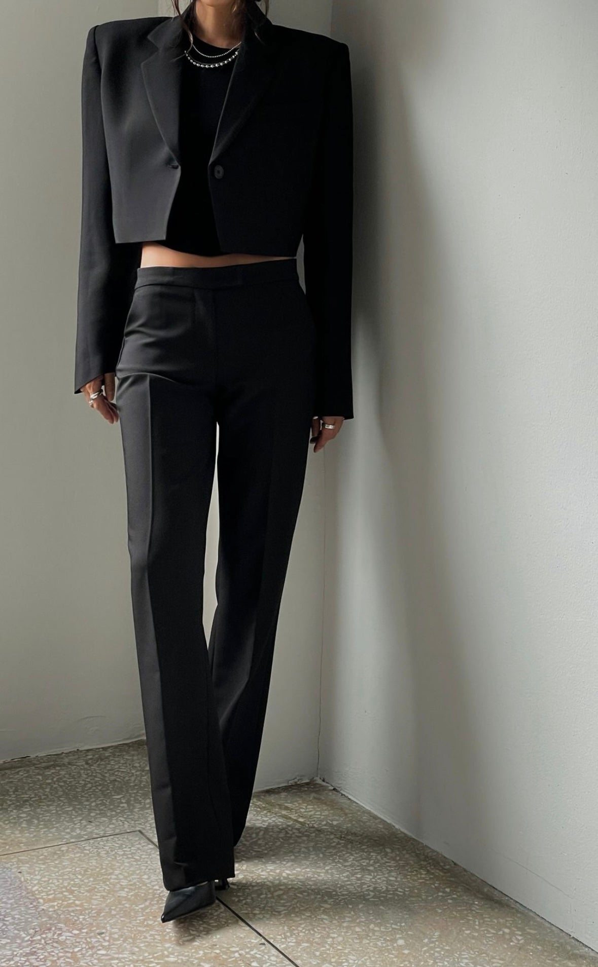 Bailie Tailored Trousers Black