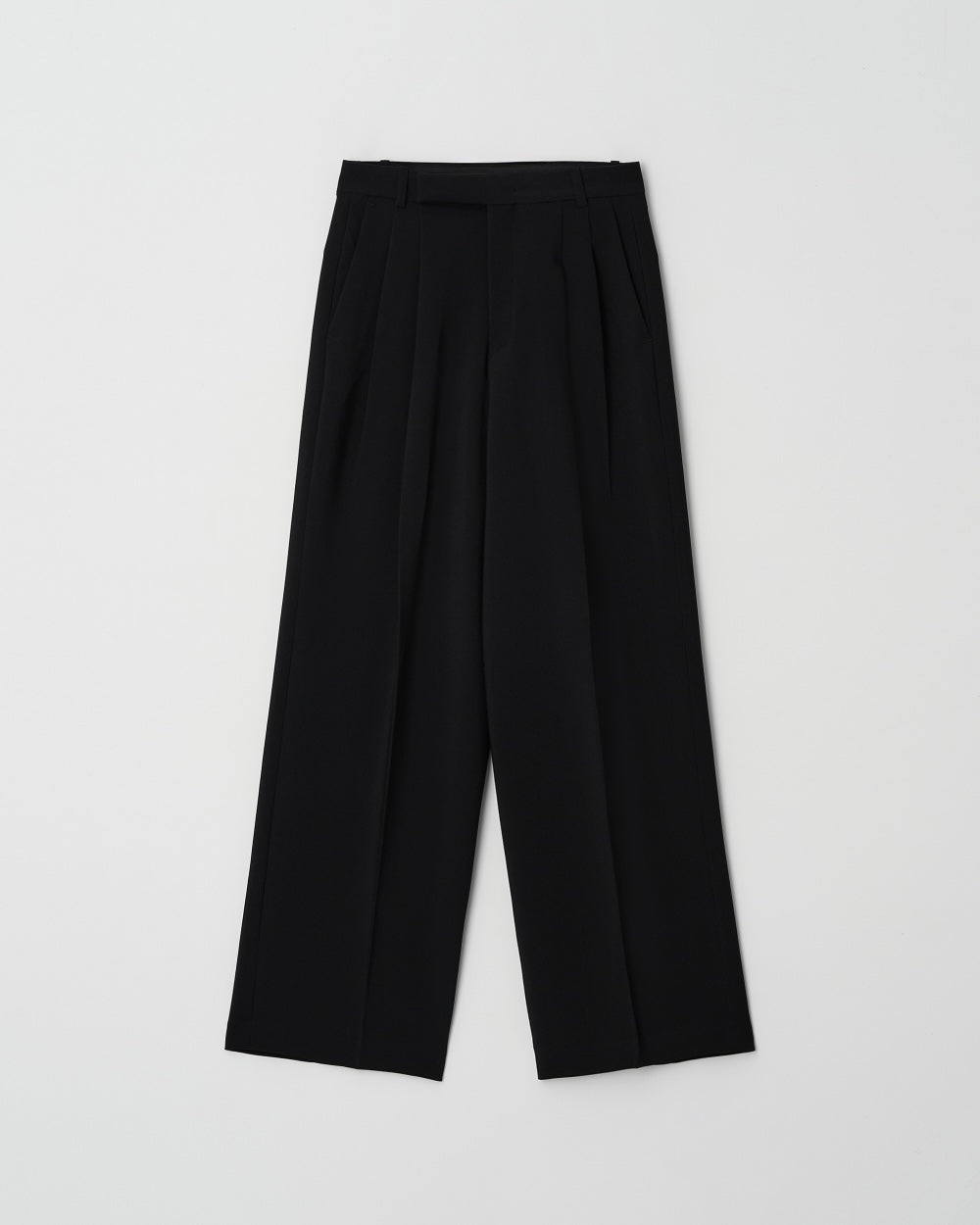 Nola Double Pintuck Trousers Onyx