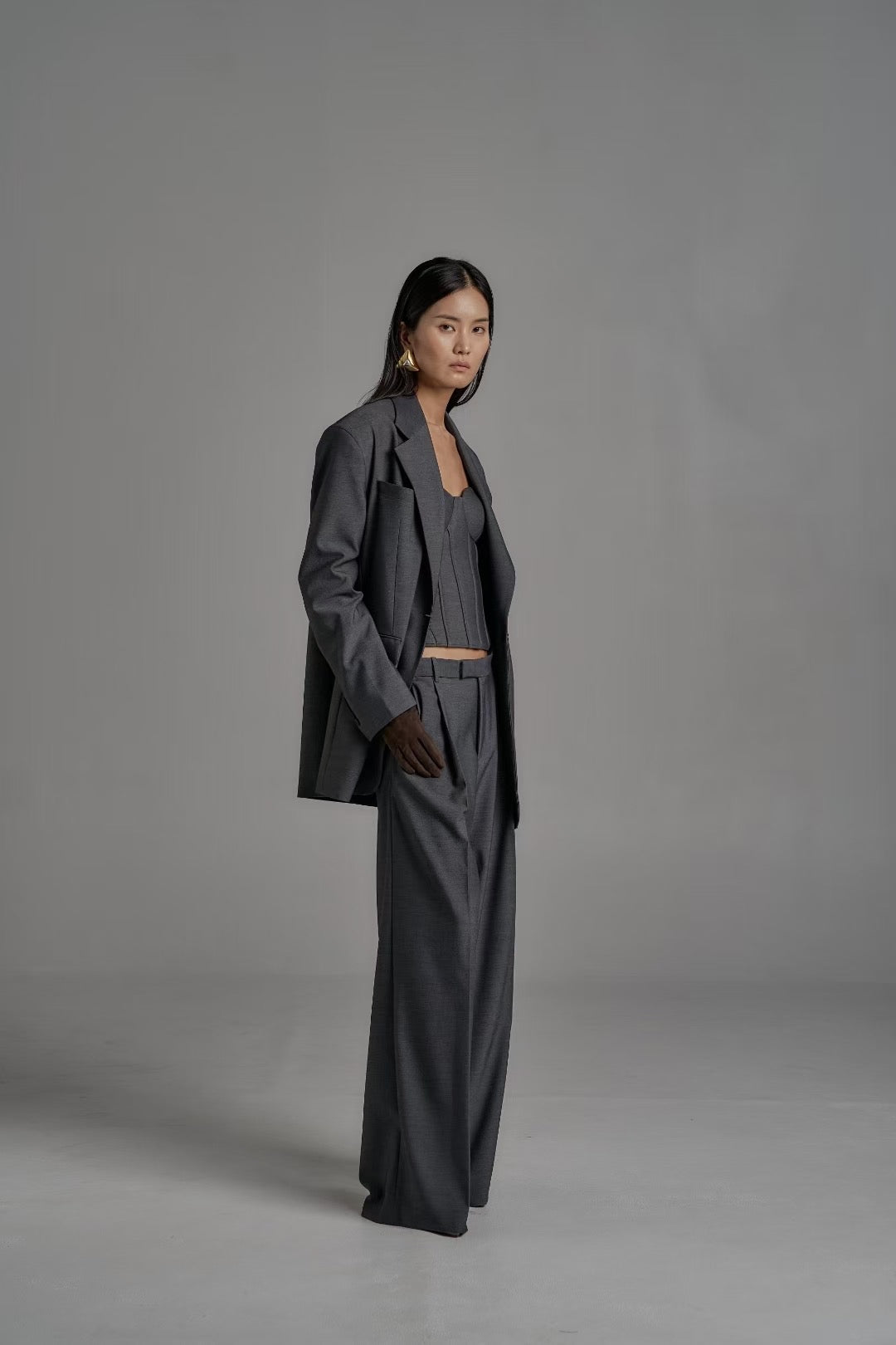 Valentina Trousers Charcoal