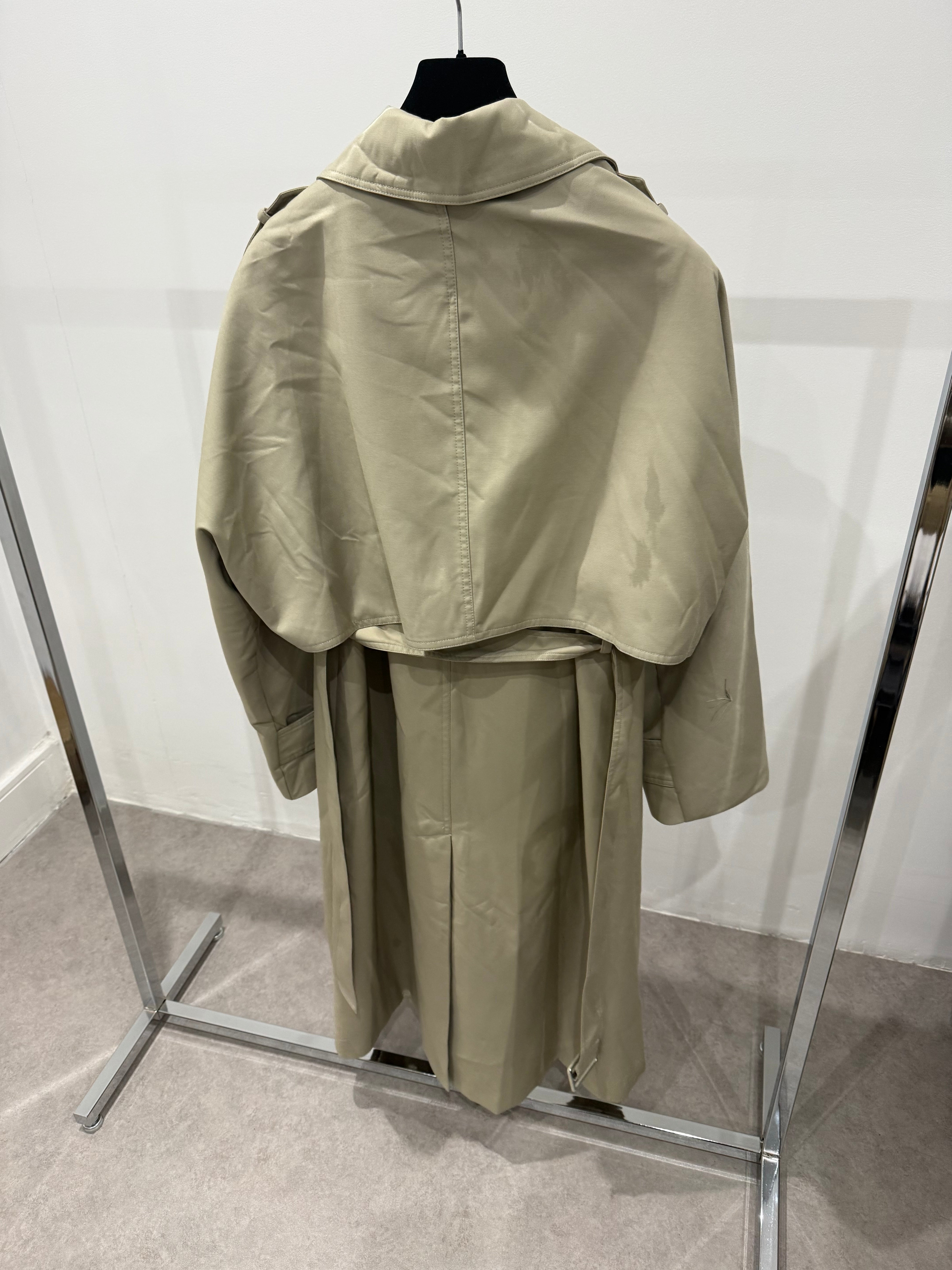 Trench Coat Sage Smoke