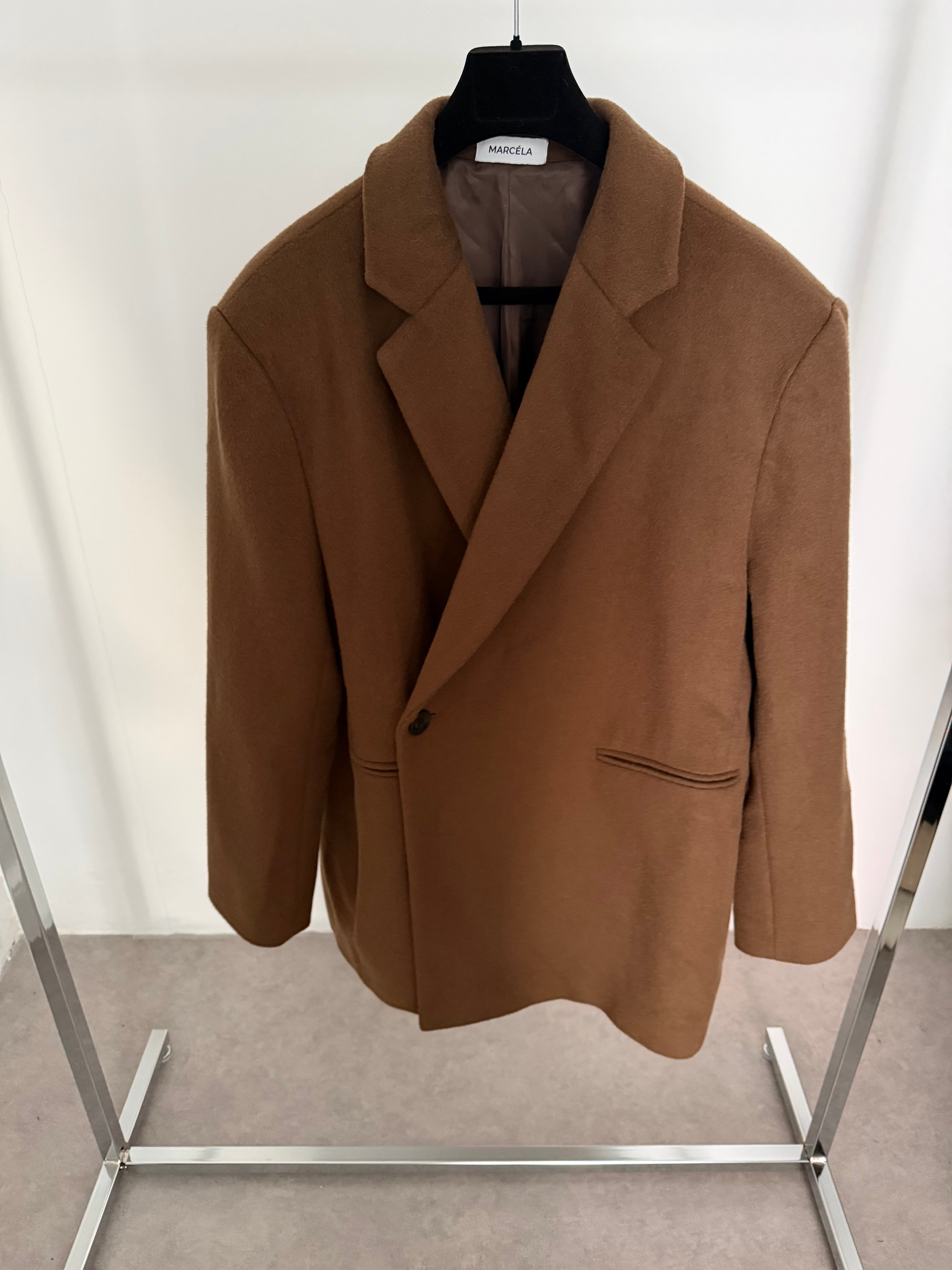 Wool Blazer Cognac