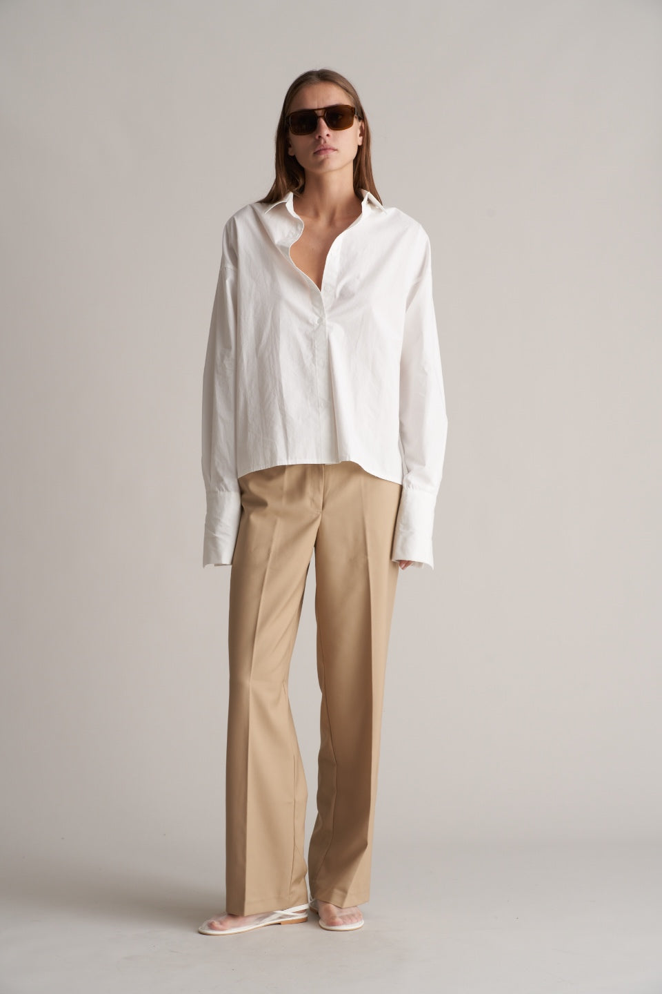 Malina Chino Trousers Beige