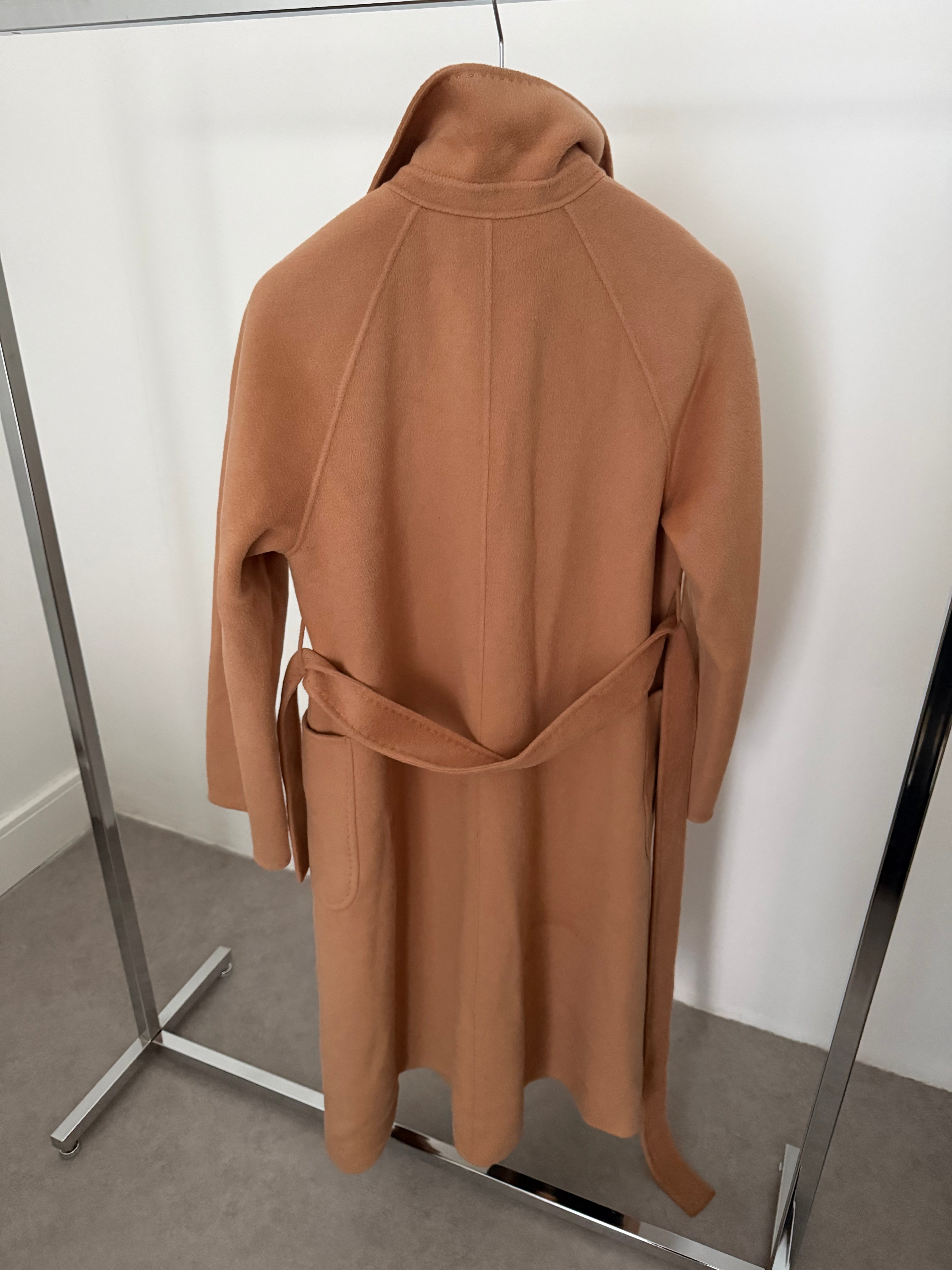 Cashmere Blend Coat Camel