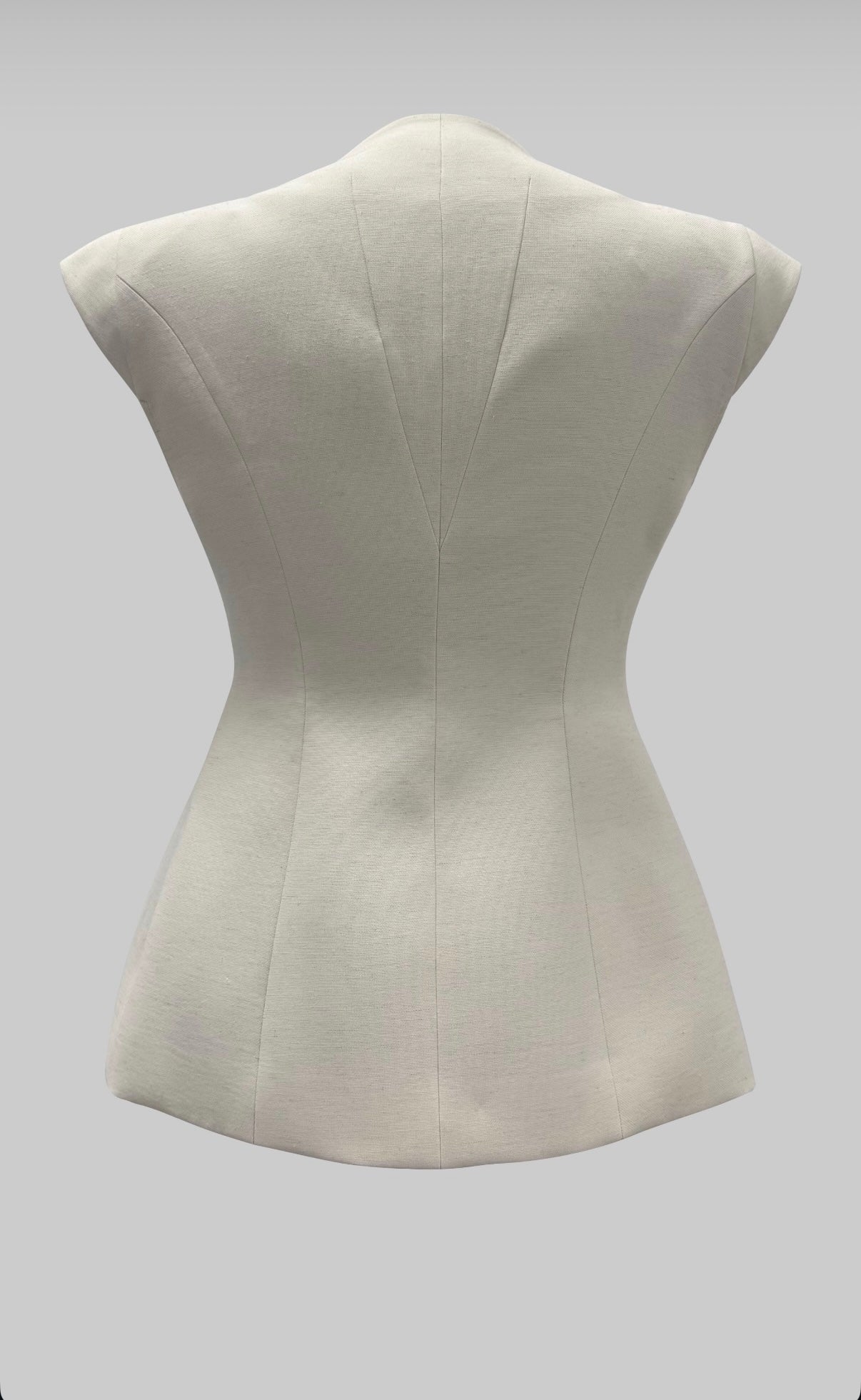 Solene Hourglass Jacket Parchment