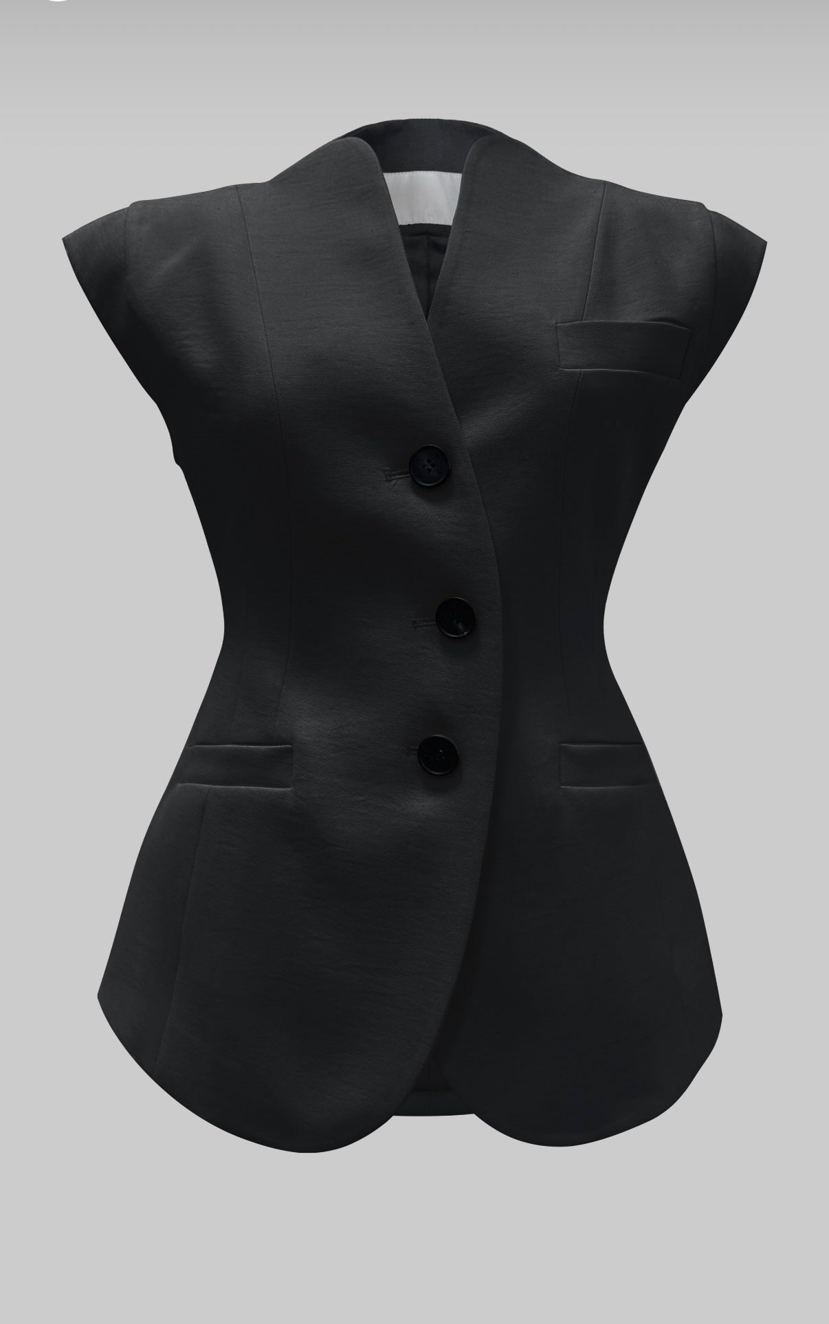 Solene Hourglass Jacket Black