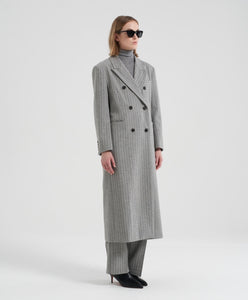 Gal Longline Wool Overcoat