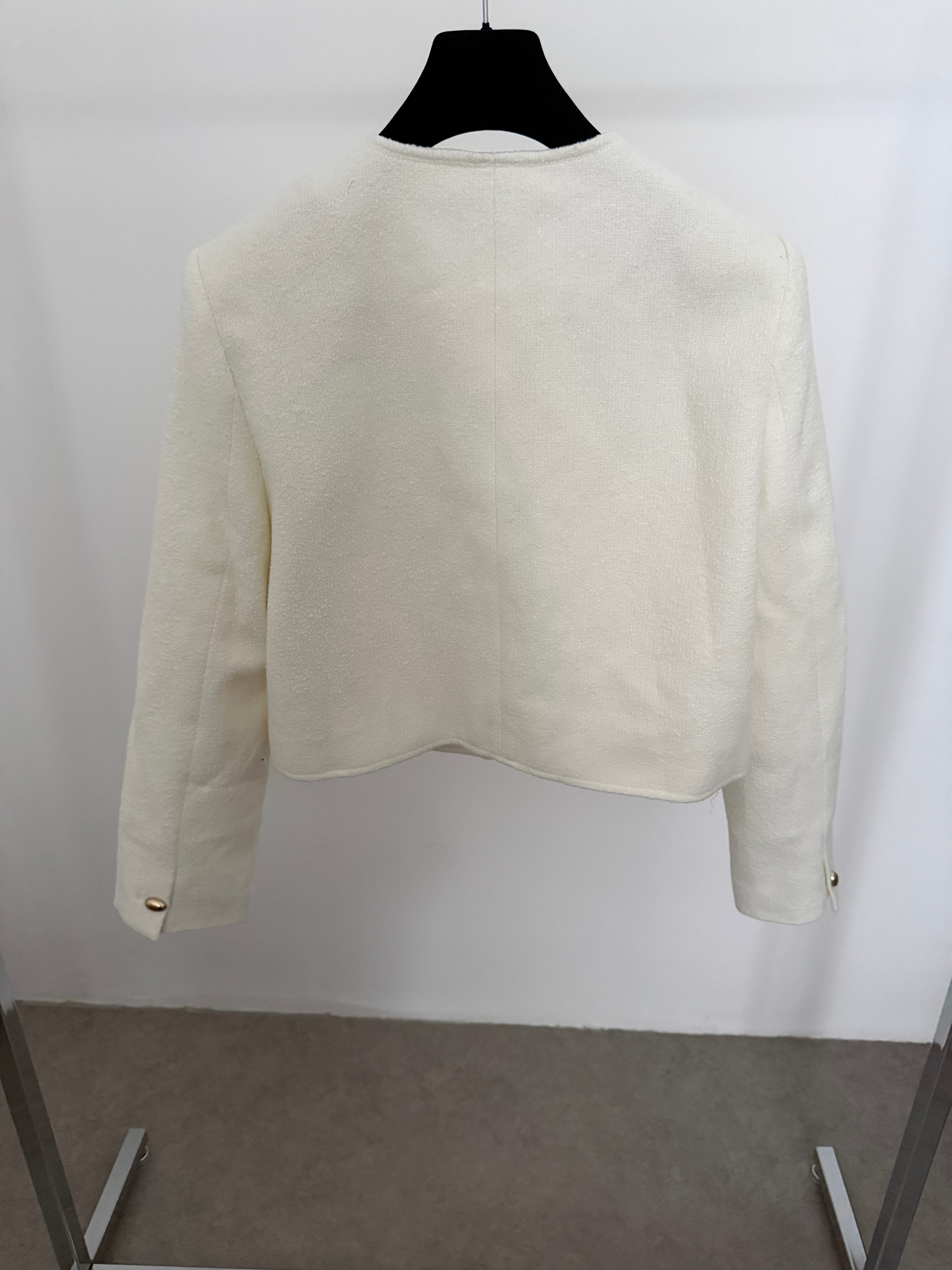 Tweed Jacket Ivory