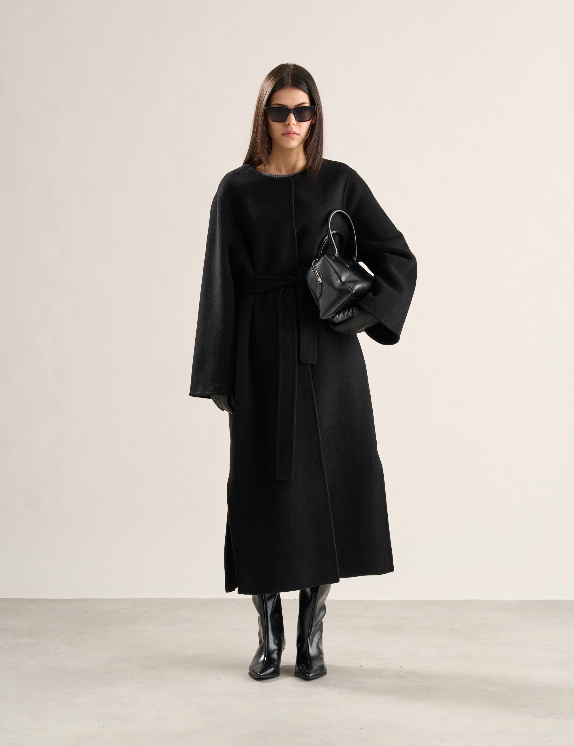 Kendra Doublé Coat Onyx